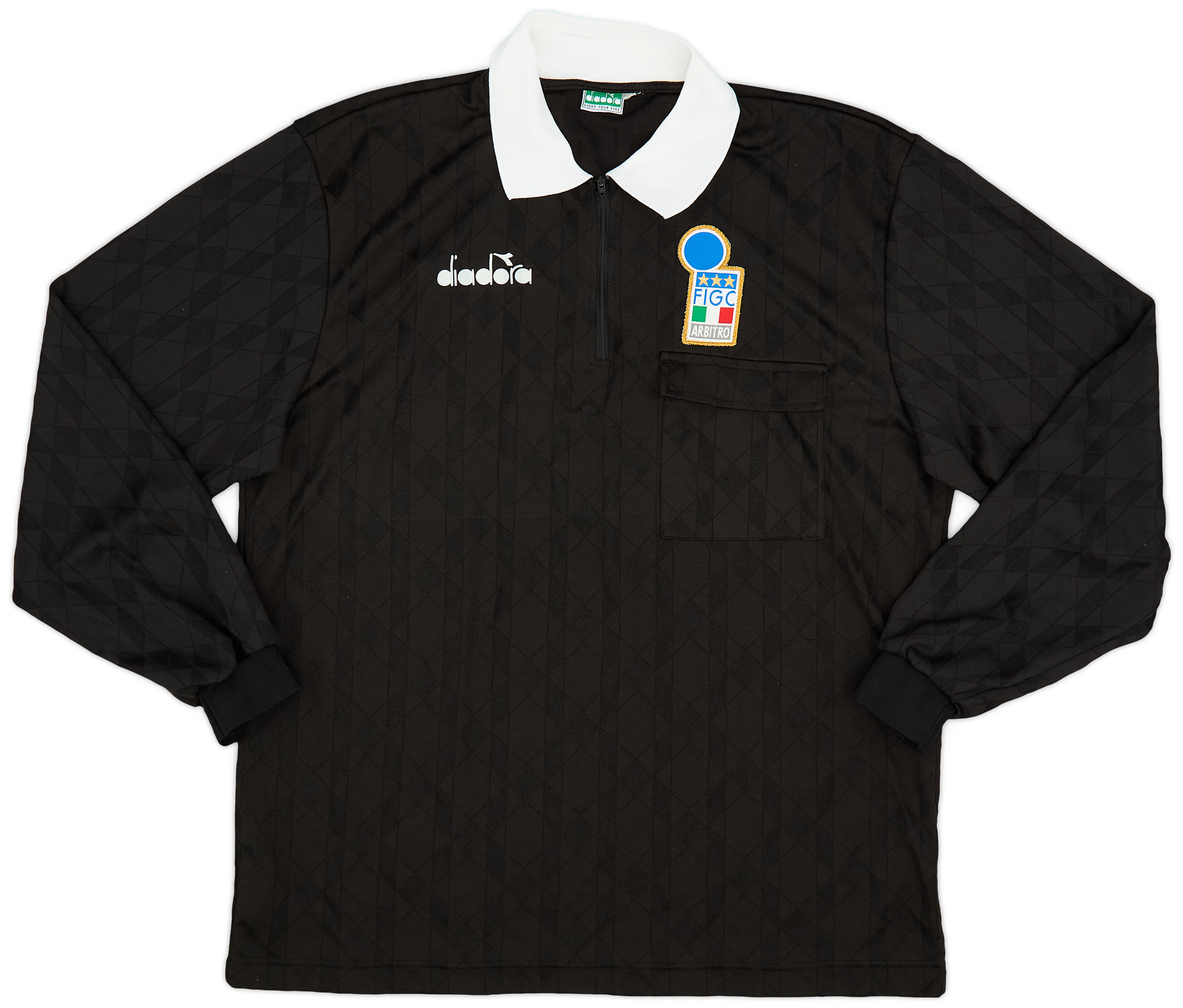 1990s Italy FIGC Diadora Referee Shirt - 9/10 - ()