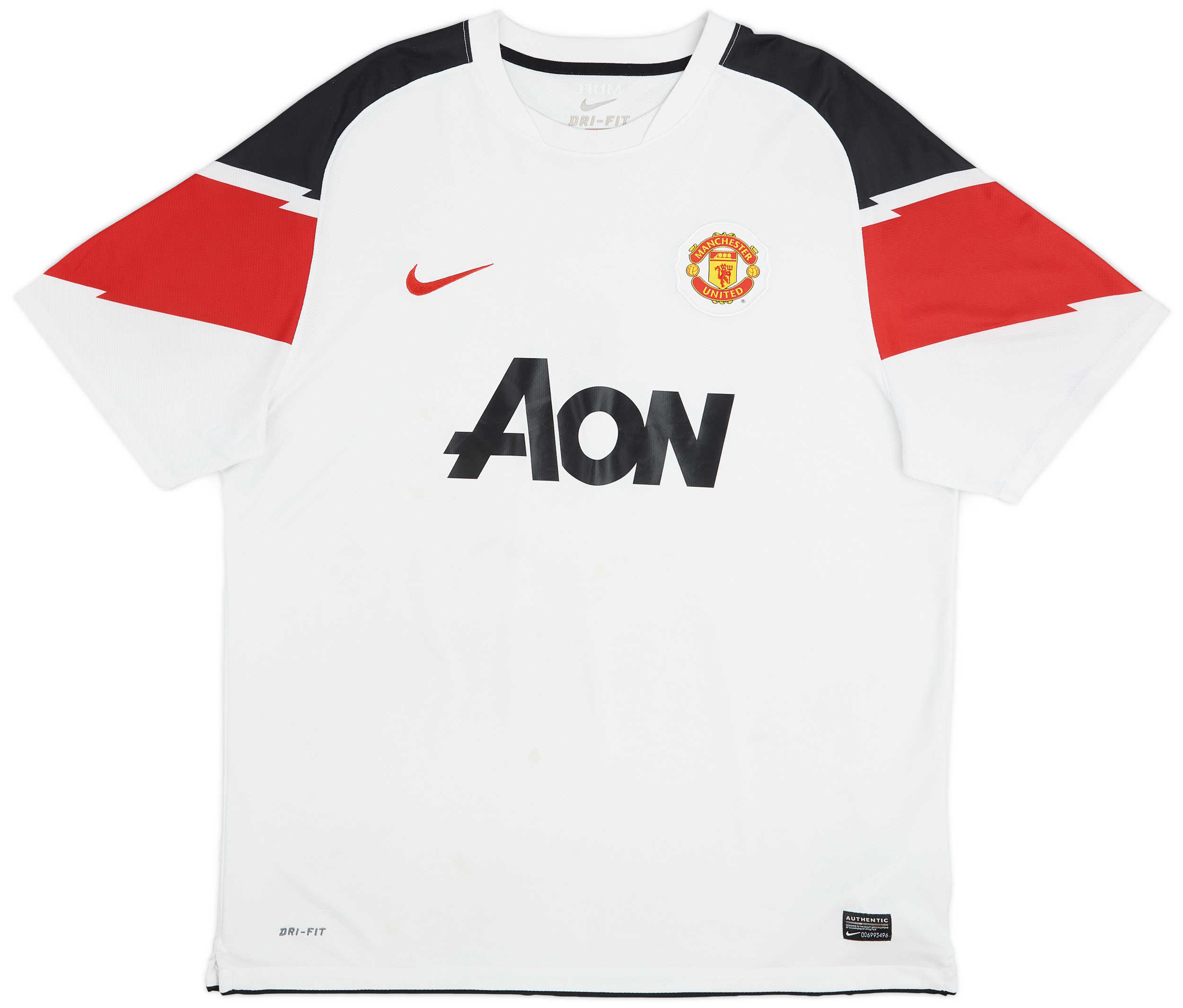 2010-12 Manchester United Away Shirt - 5/10 - ()