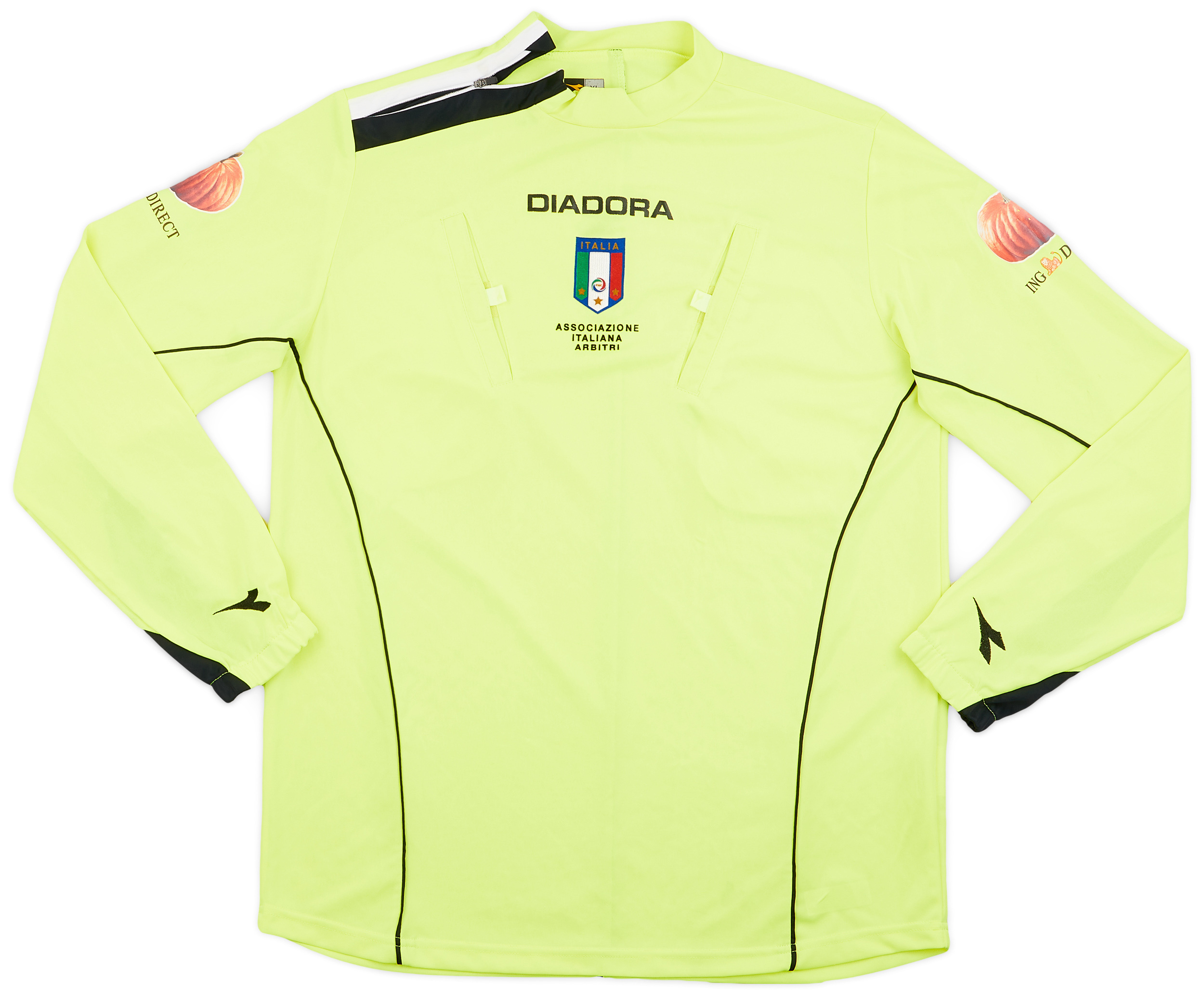 2005-06 Italy Diadora Referee Shirt - 5/10 - ()