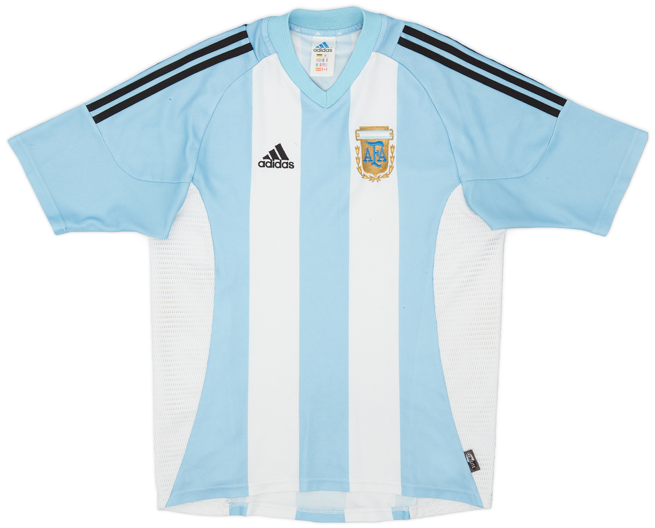 2002-04 Argentina Home Shirt Zanetti #8 - 5/10 - ()