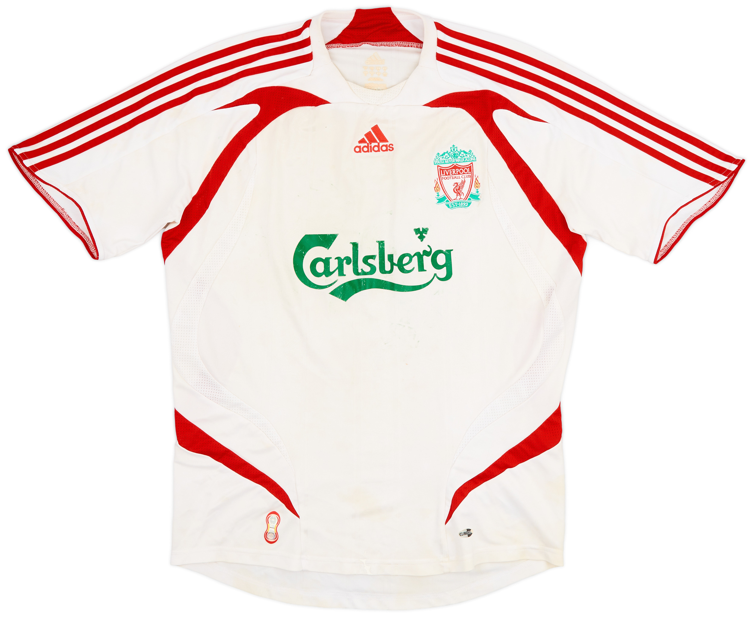 2007-08 Liverpool Away Shirt - Fair 3/10 - ()