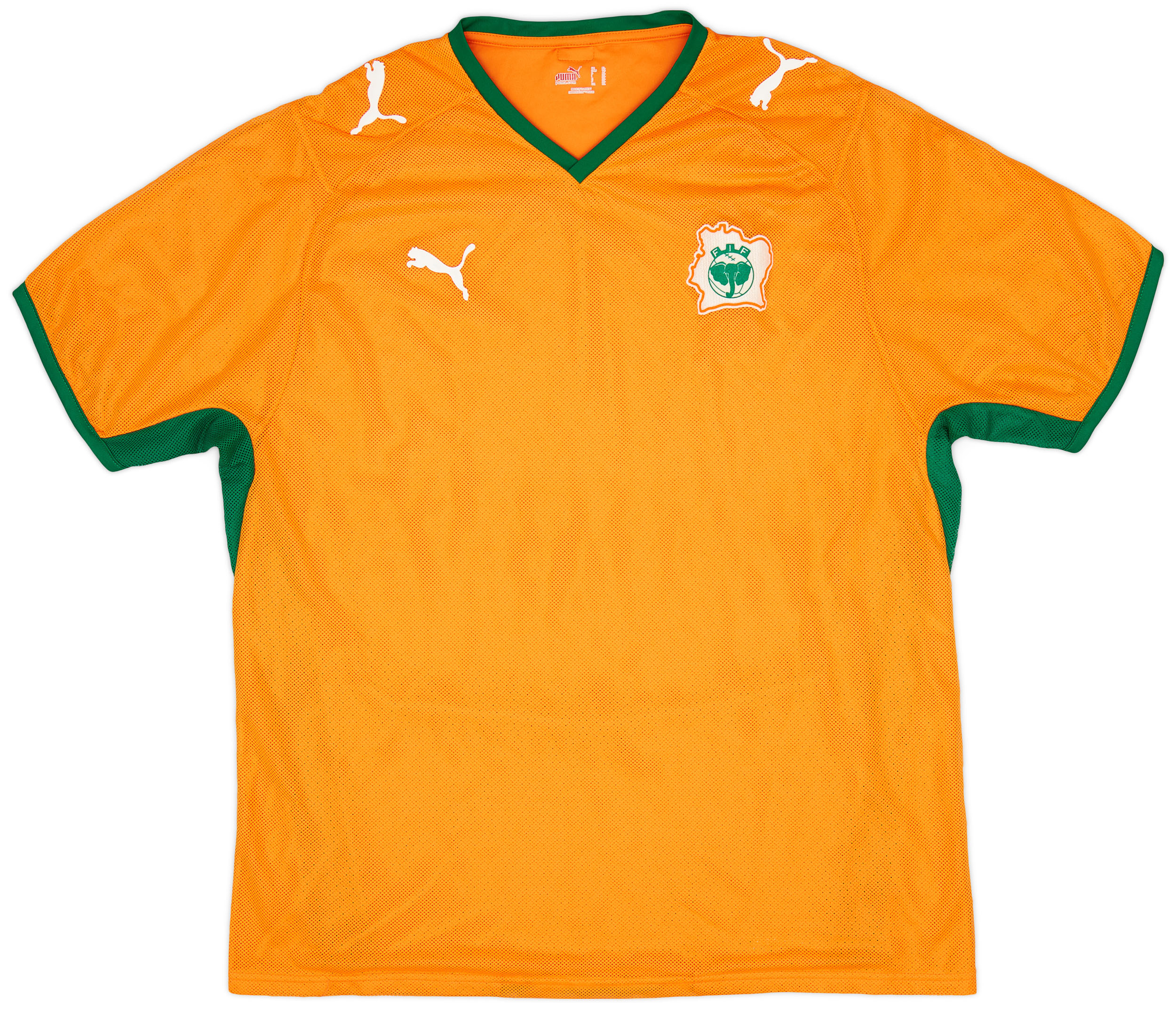 2008-10 Ivory Coast Home Player Issue Shirt - 9/10 - ()