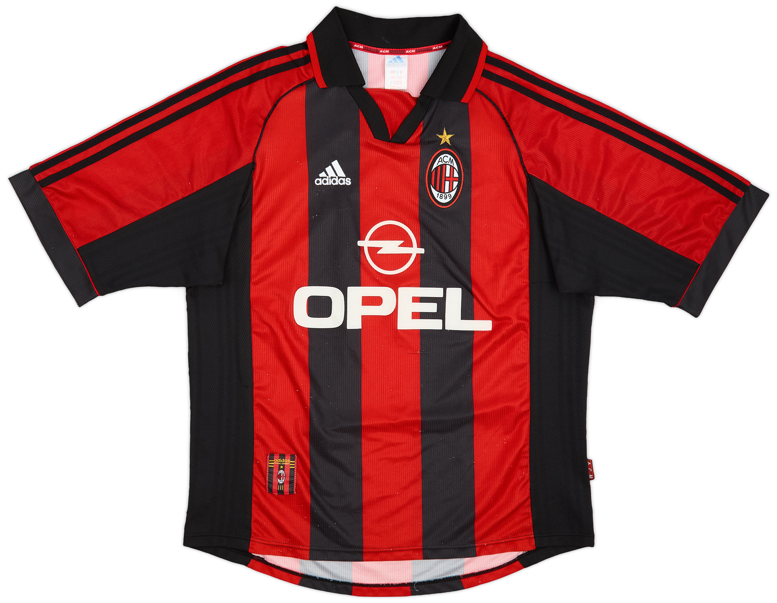 1998-00 AC Milan Home Shirt - 8/10 - ()