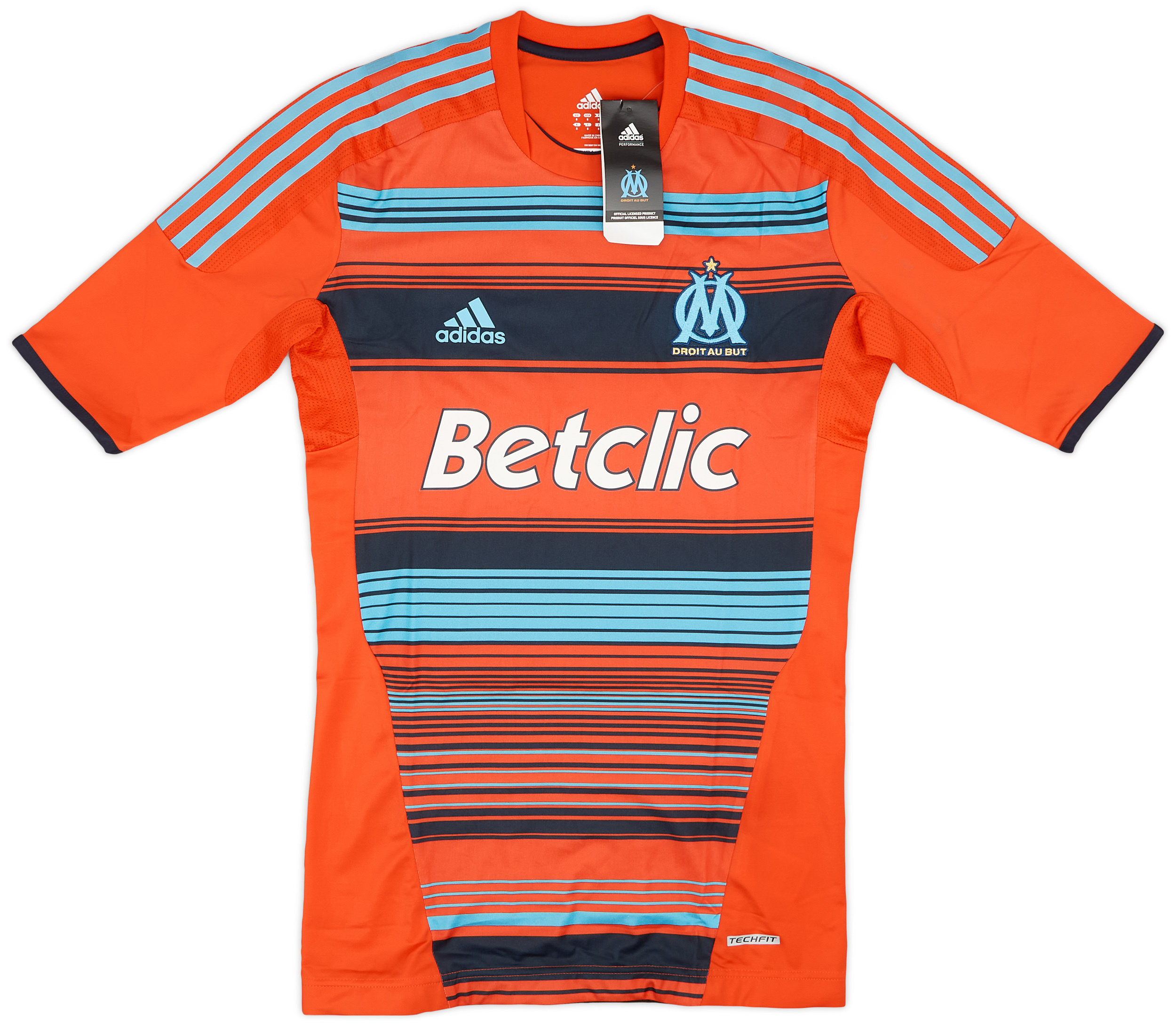 2011-12 Olympique Marseille Player Issue Techfit Third Shirt ()