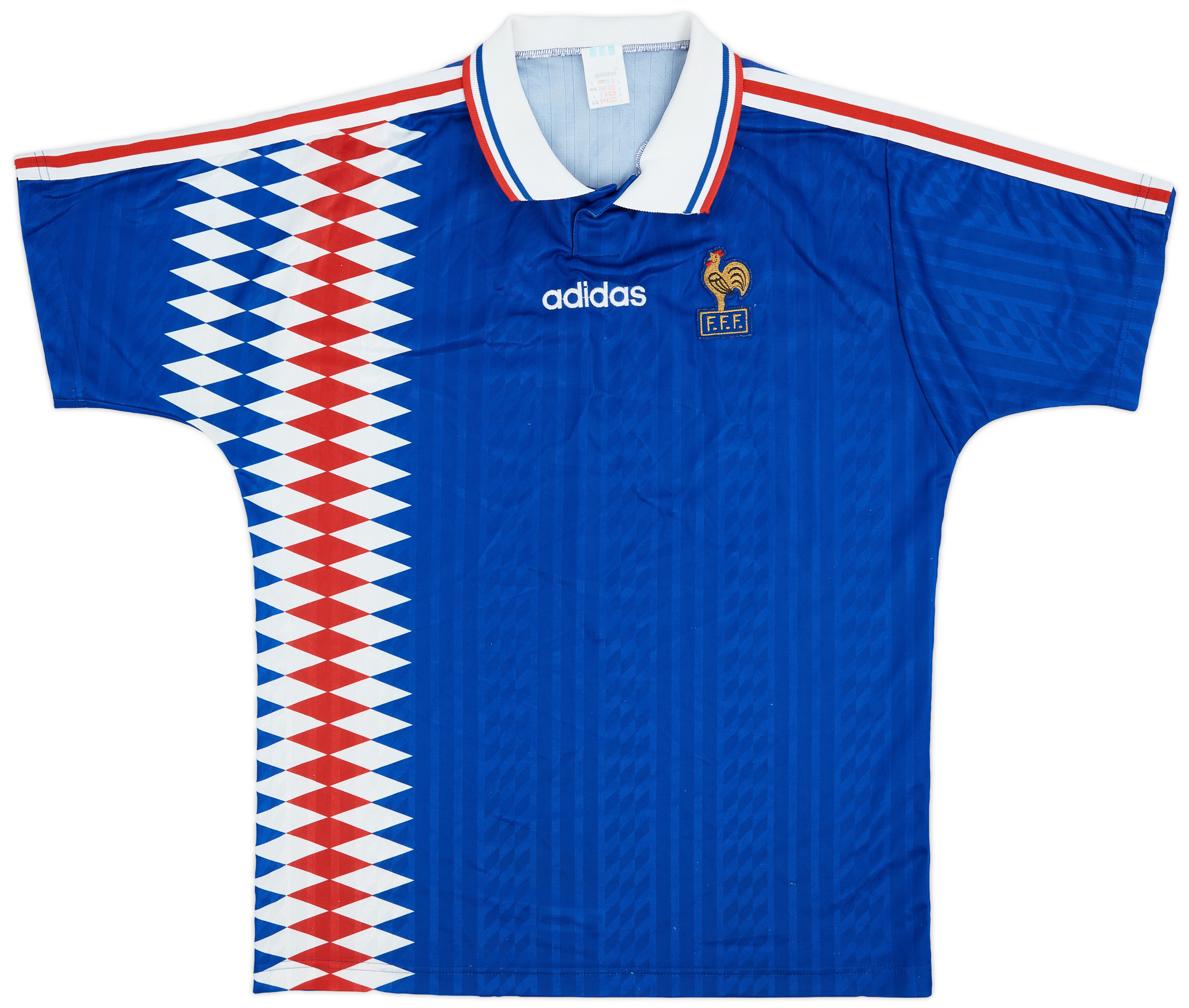 1994-96 France Home Shirt - 9/10 - (/)