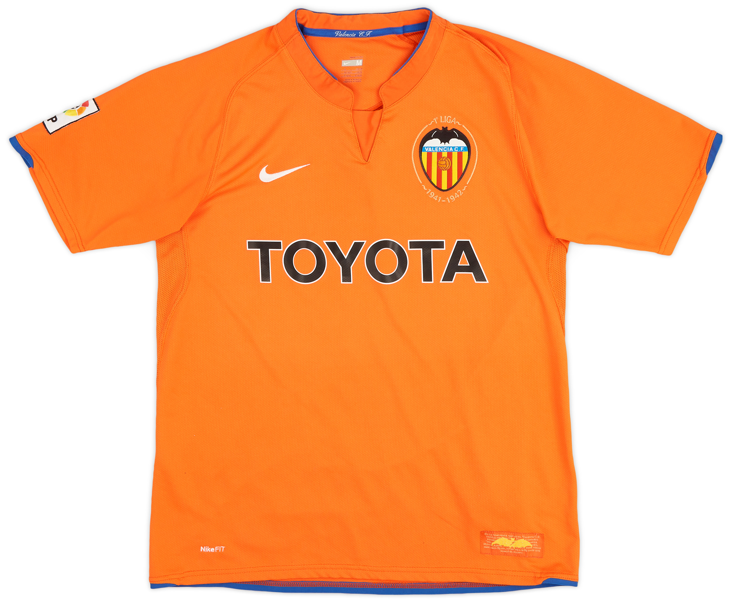2007-08 Valencia Away Shirt - 9/10 - ()
