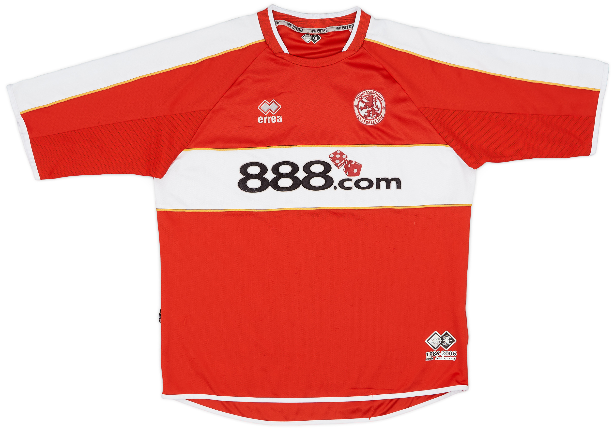 2006-07 Middlesbrough Home Shirt - 6/10 - ()