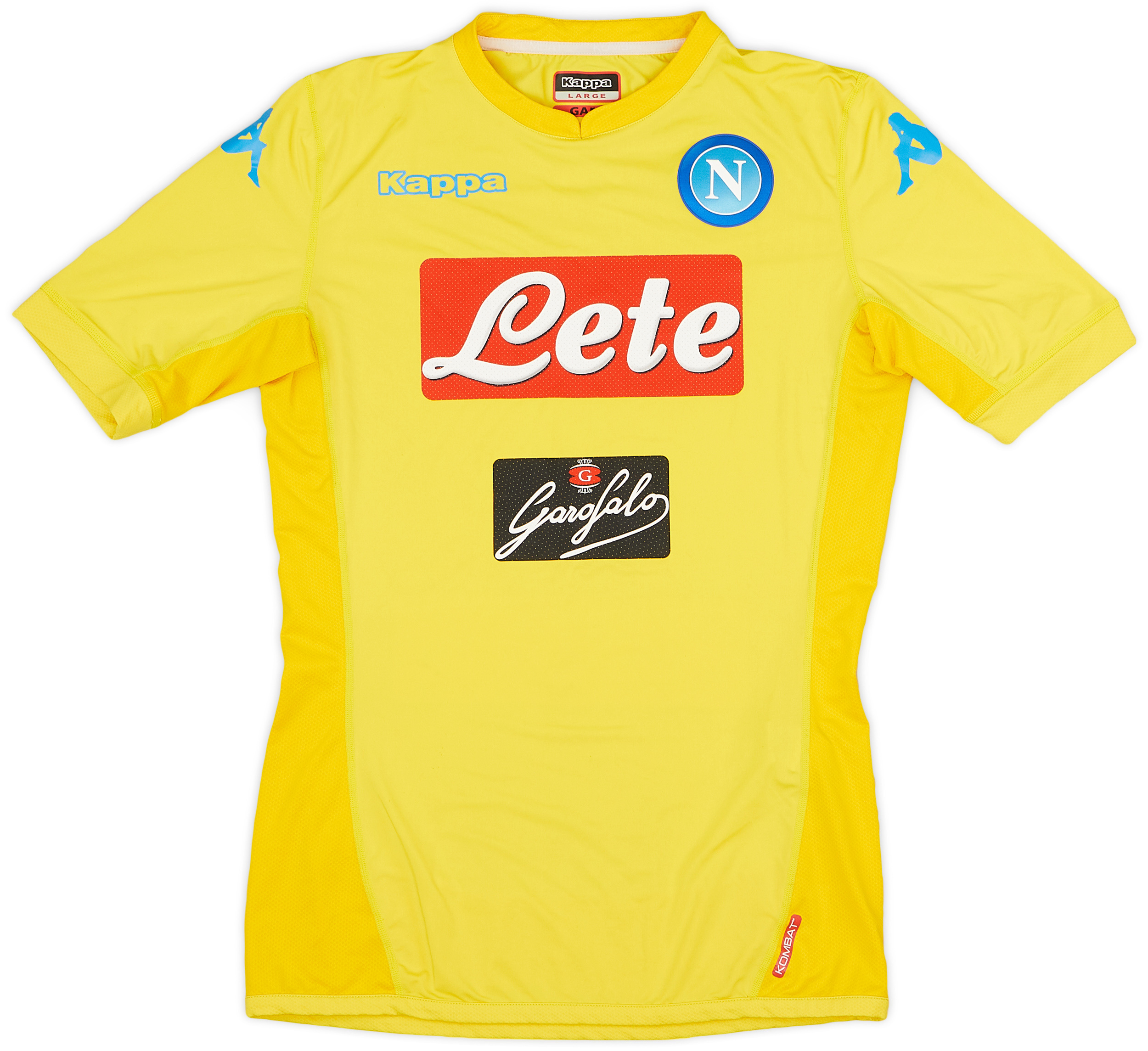 2017-18 Napoli Authentic Away Shirt - 7/10 - ()