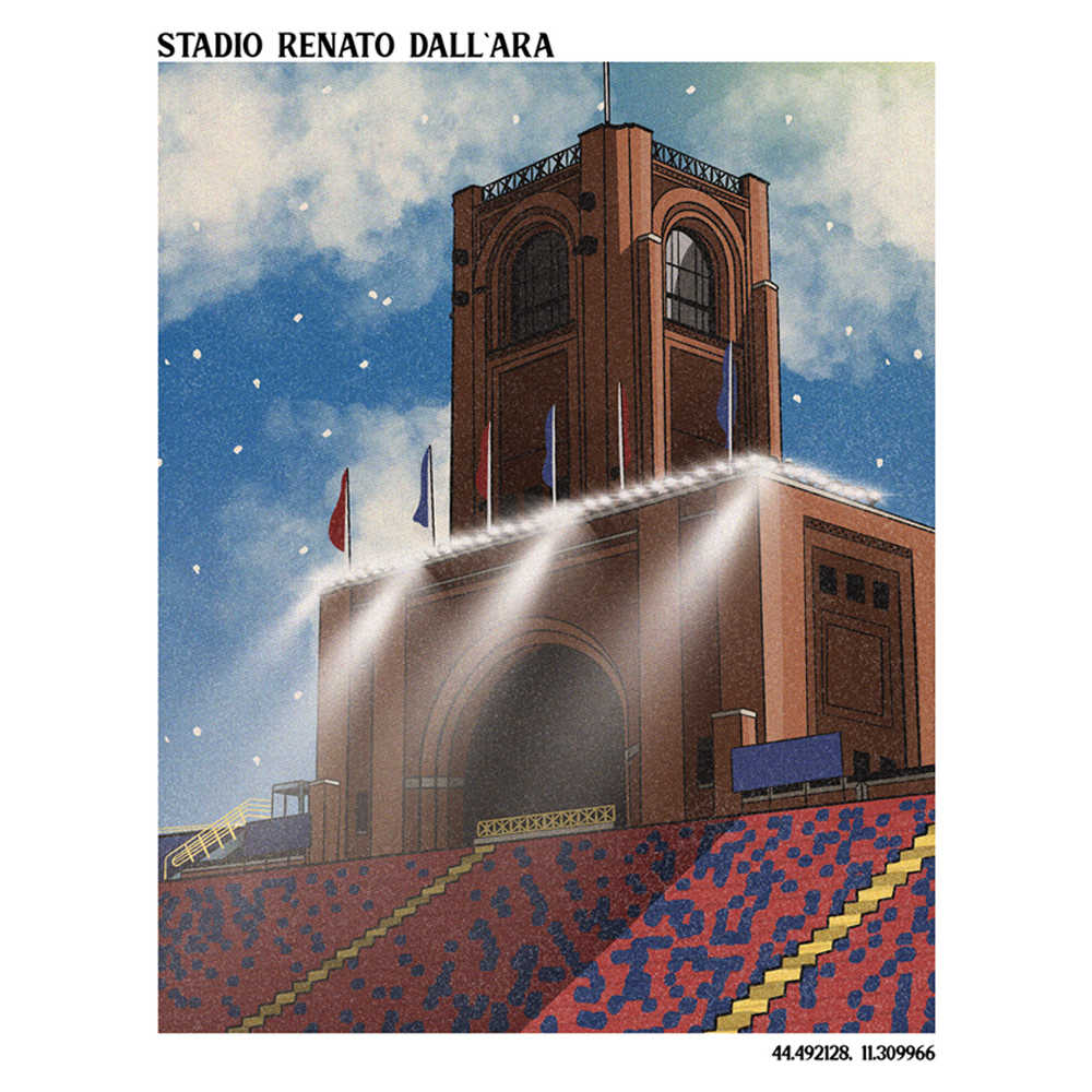 Stadio Renato Dall'Ara A3 Print/Poster