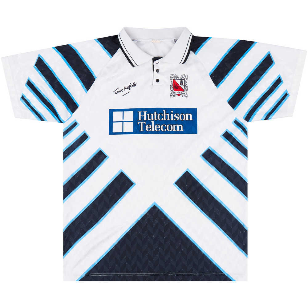 1991-93 Darlington Match Issue Home Shirt #2