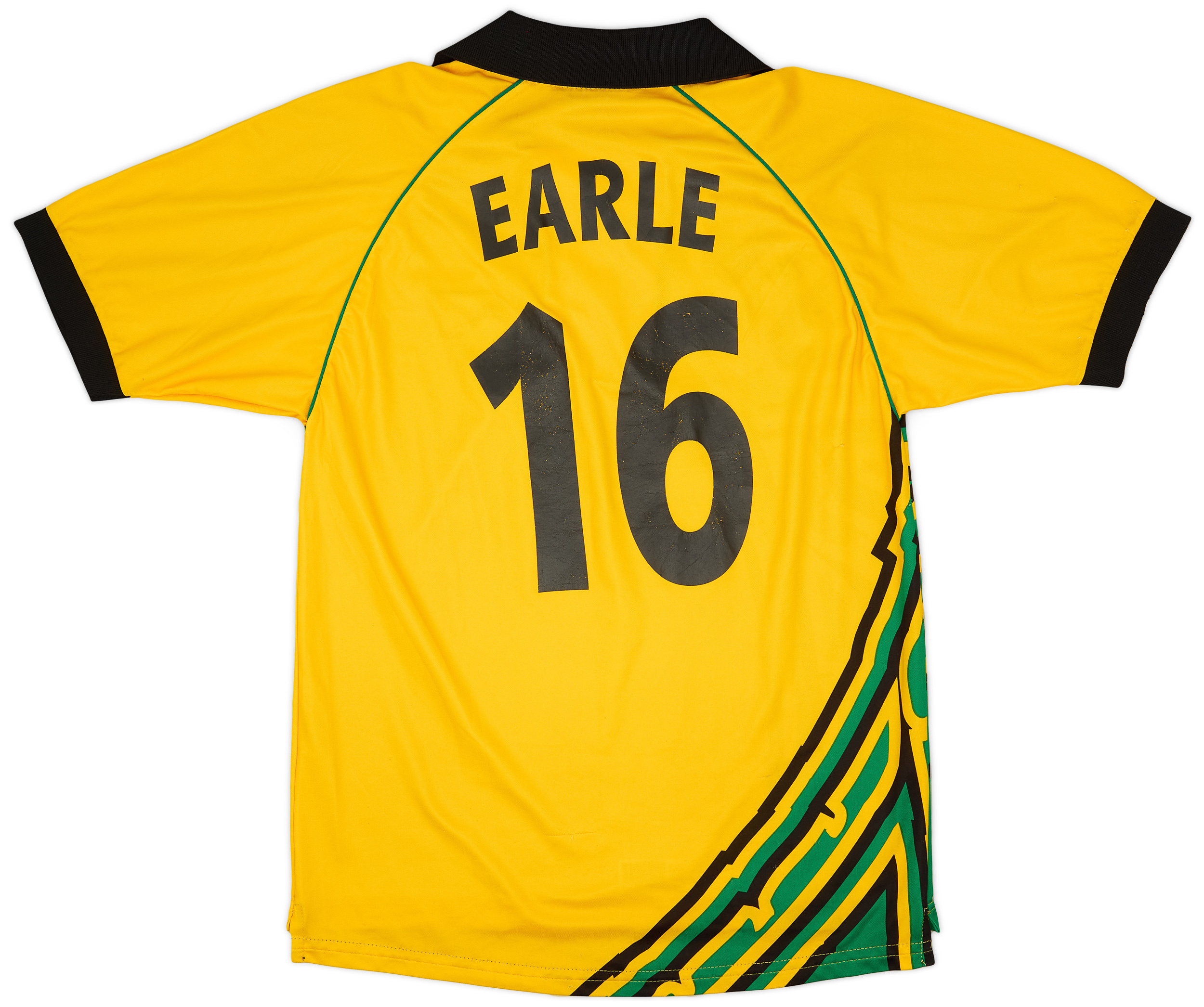1998-00 Jamaica Home Shirt Earle #16 - 7/10 - ()
