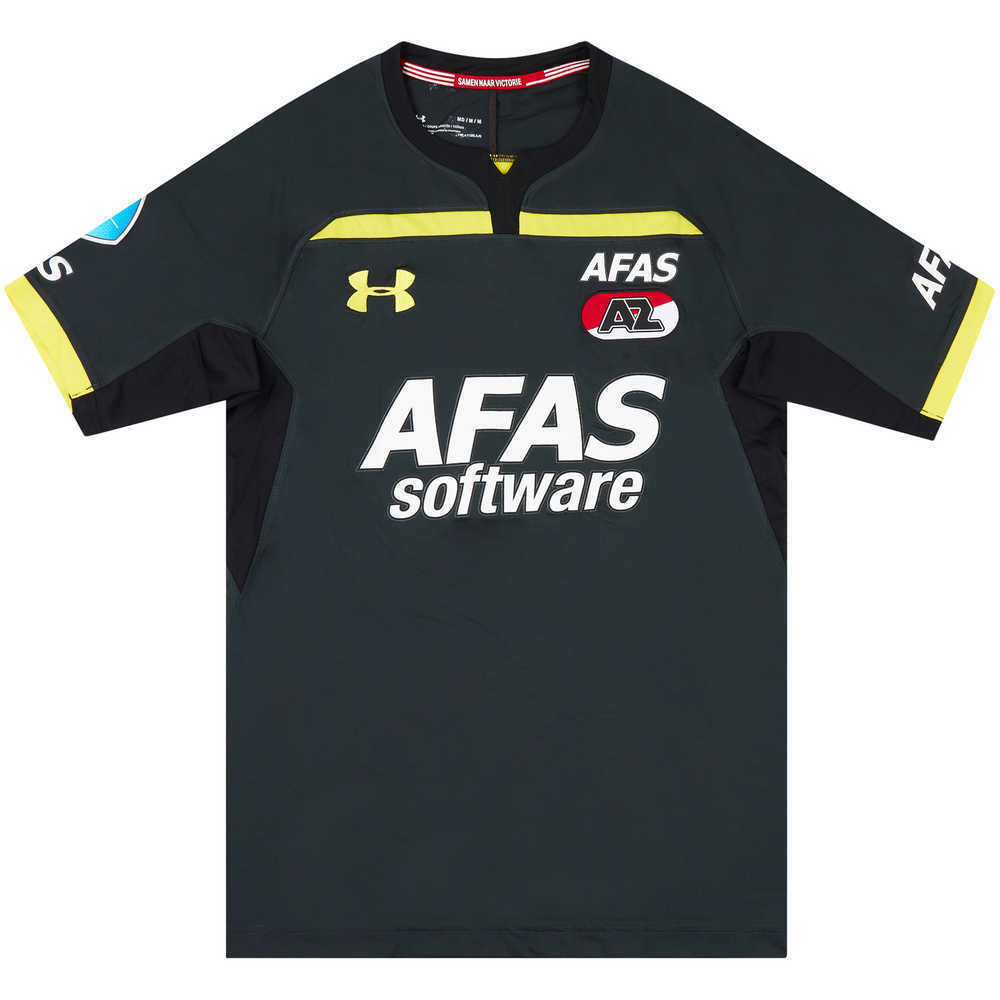 2018-19 AZ Alkmaar Match Issue Third Shirt van Rhijn #34 (v Ajax)