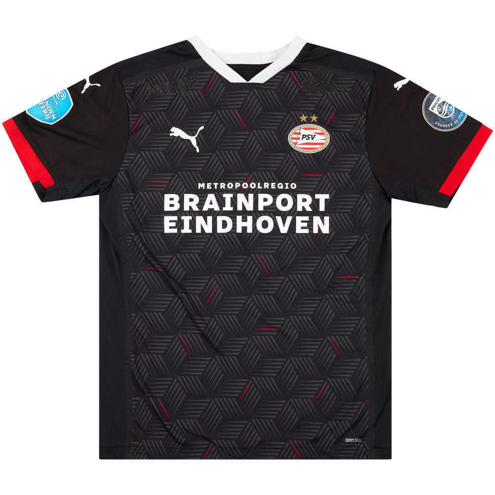 2020-21 PSV Match Issue Away Shirt Boscagli #28 (v Ajax)
