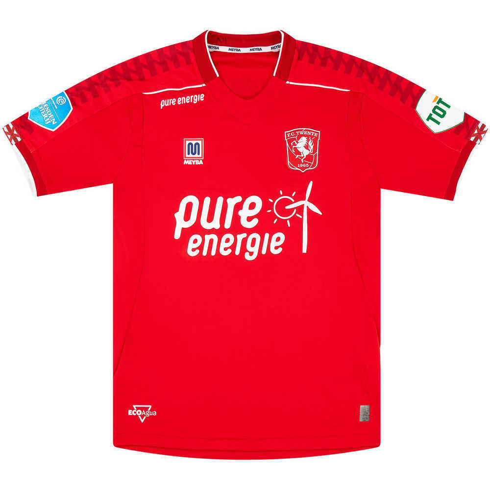 2020-21 FC Twente Match Issue Home Shirt Ilić #8 (v Ajax)