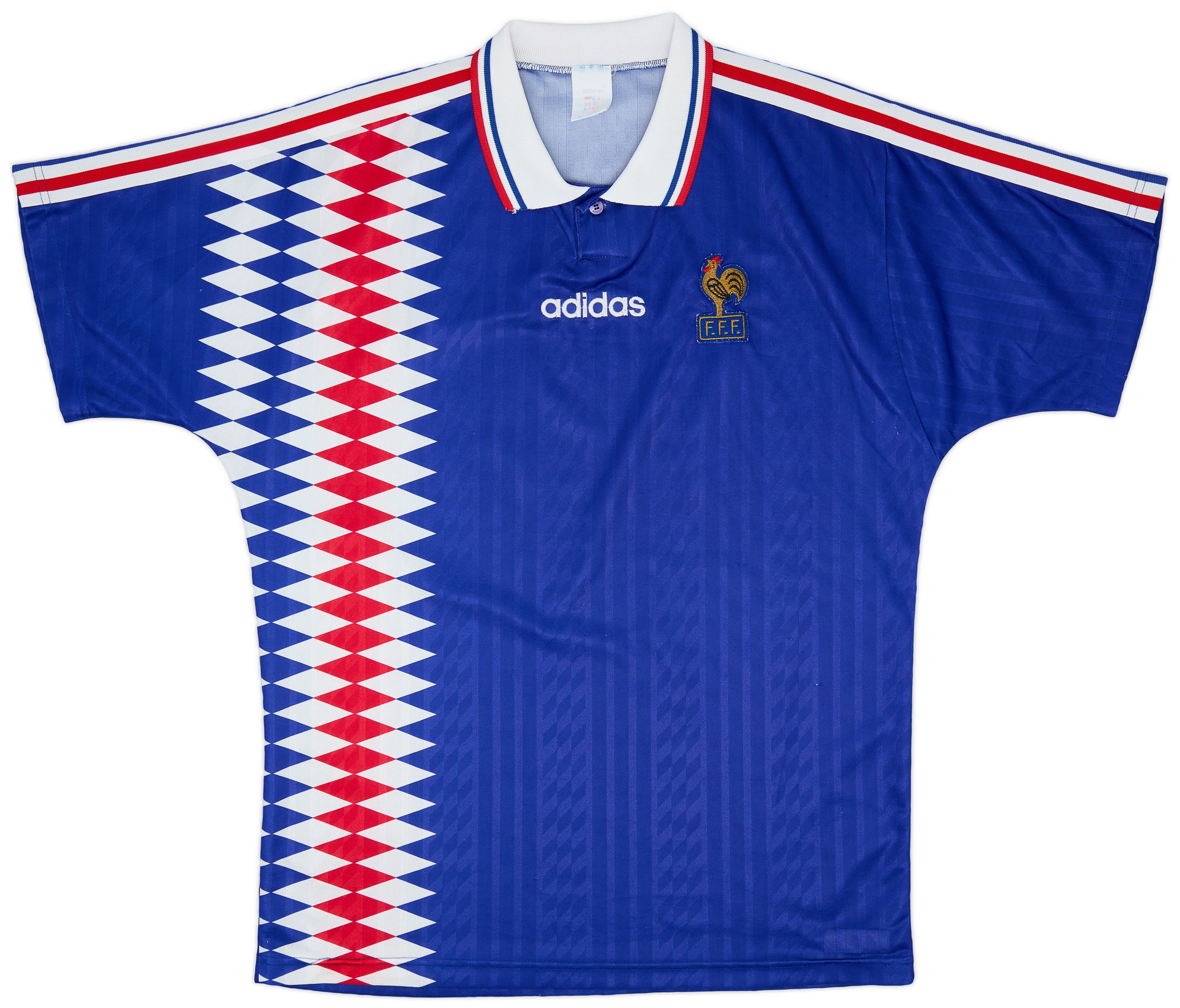 1994-96 France Home Shirt - 8/10 - ()