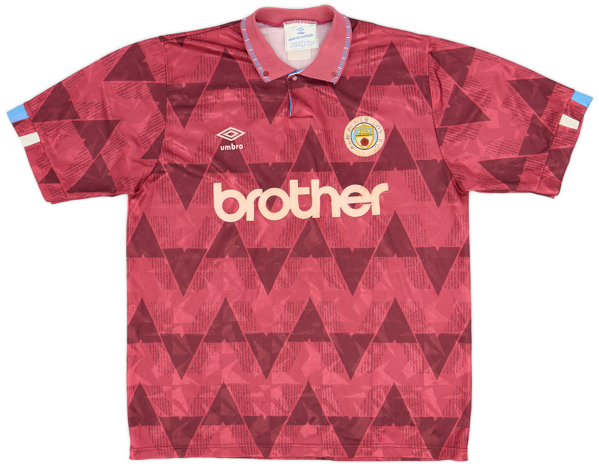 1990-92 Manchester City Away Shirt - 6/10 - ()