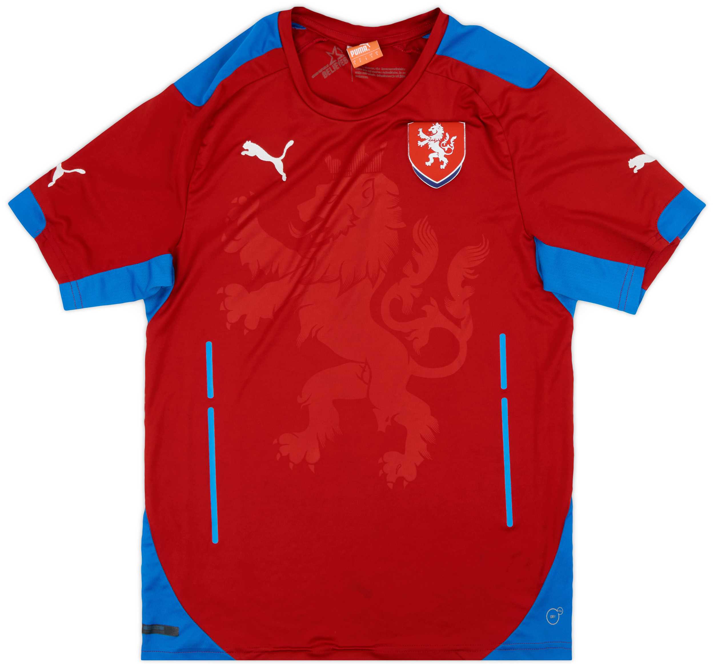 2014-15 Czech Republic Basic Home Shirt - 8/10 - ()