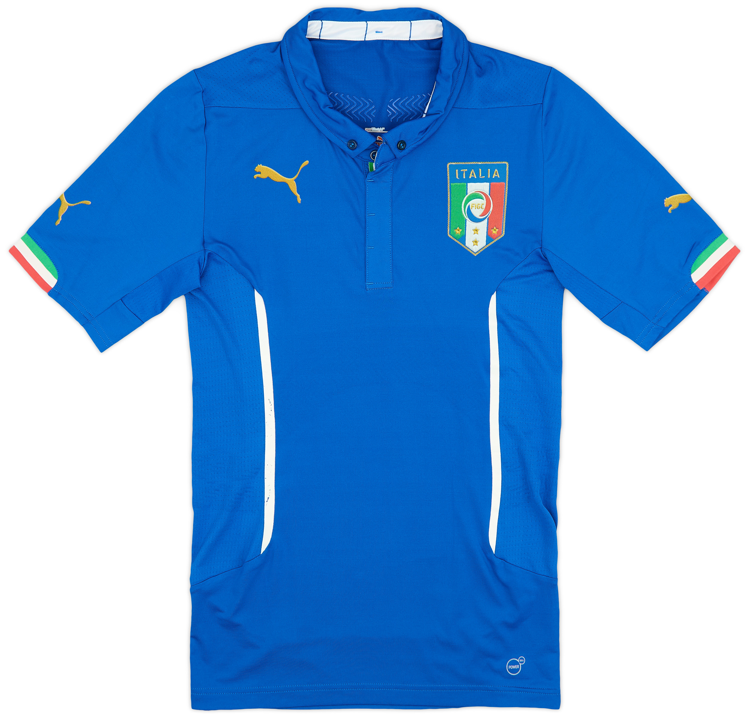 2014-15 Italy Authentic Home Shirt - 7/10 - ()