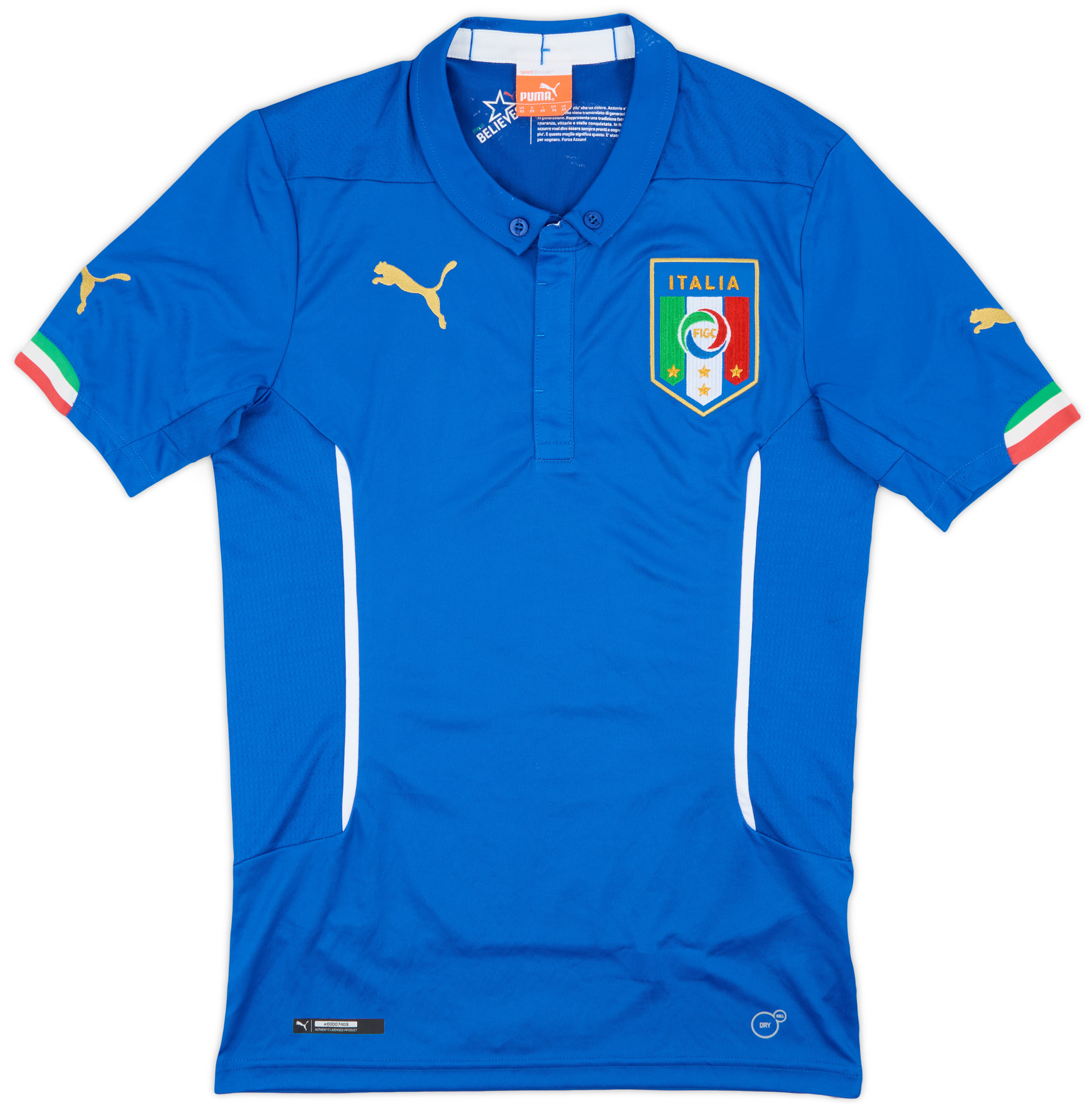 2014-15 Italy Home Shirt - 8/10 - ()