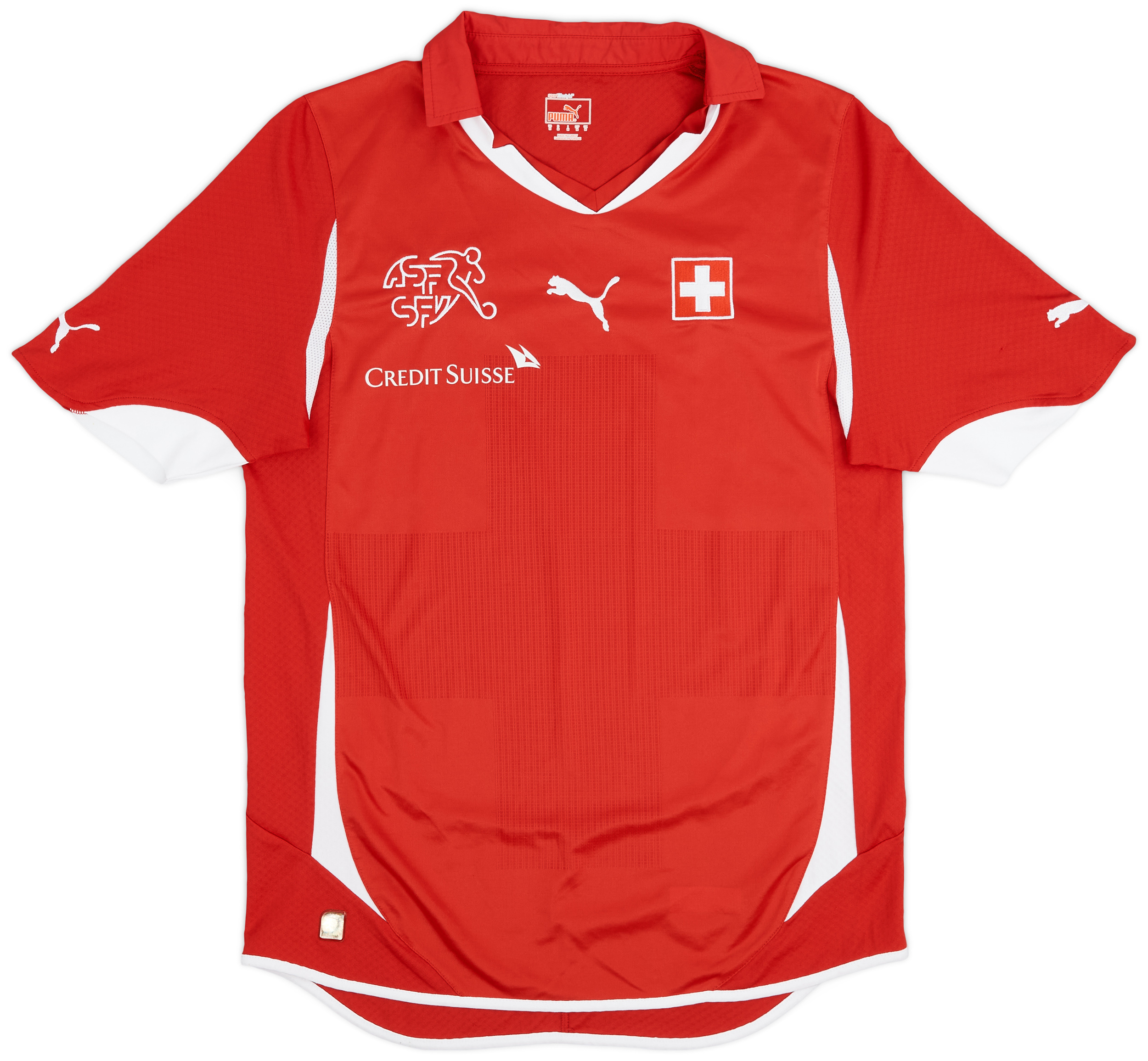 2010-11 Switzerland Home Shirt - 8/10 - ()