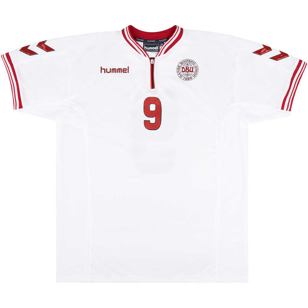 2000-02 Denmark Match Issue Away Shirt #9