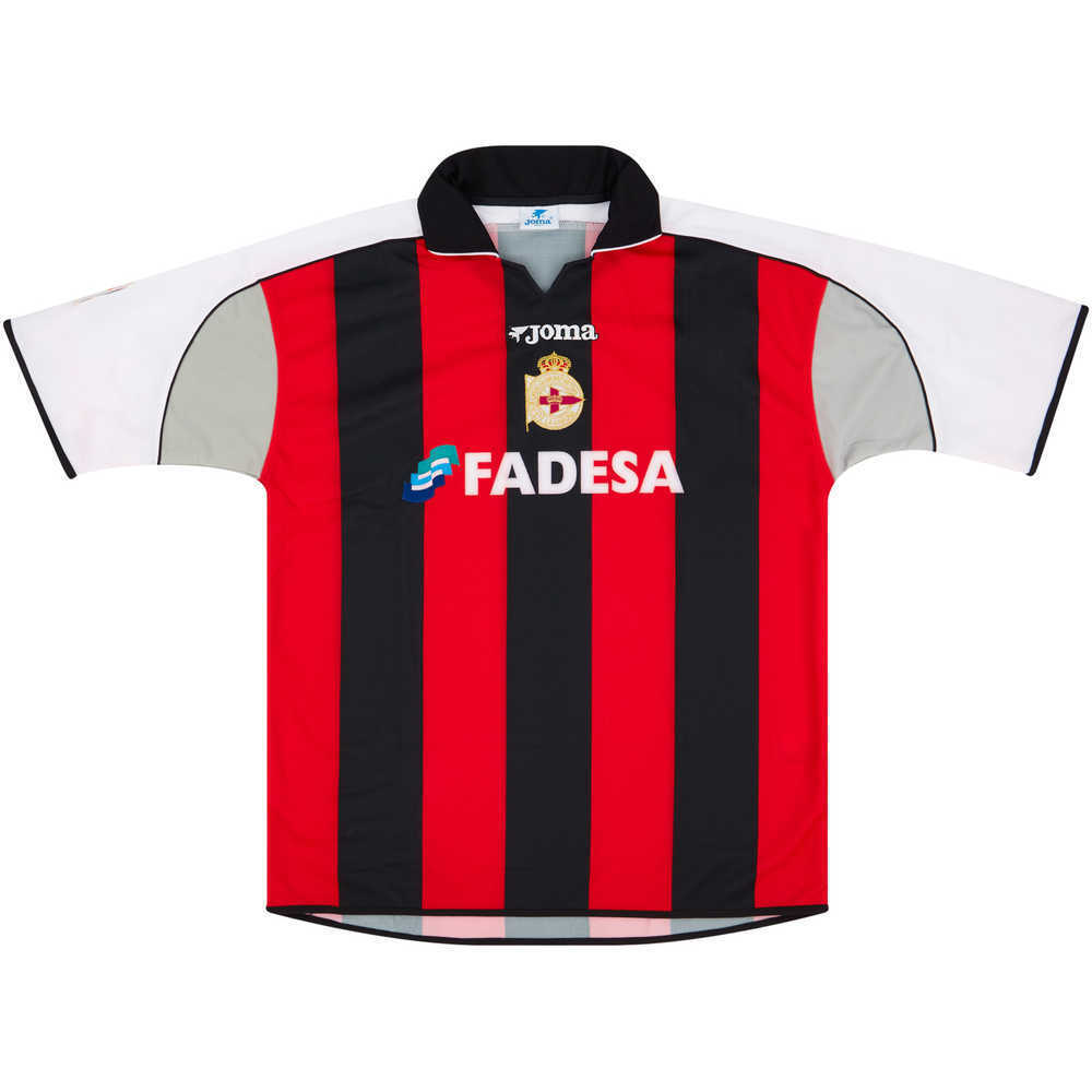 2001-02 Deportivo Away Shirt (Very Good) XL