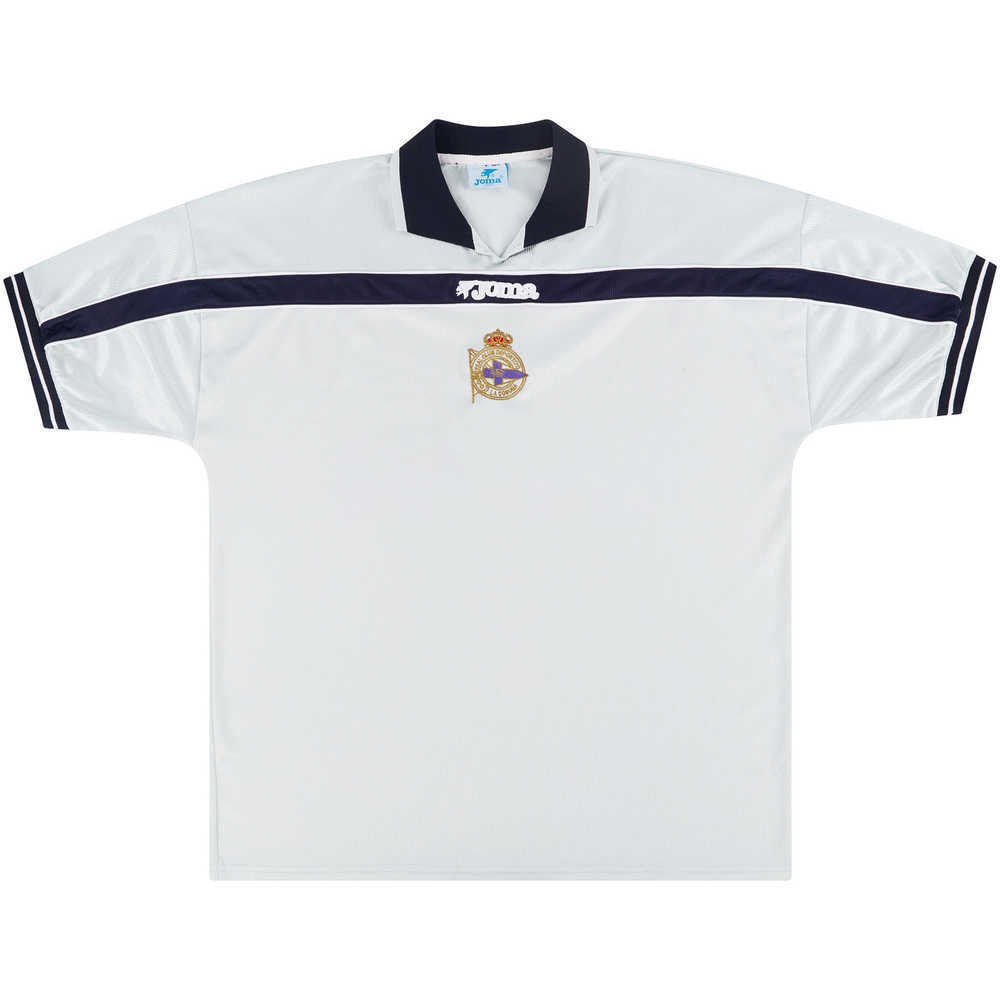 2001-02 Deportivo Third Shirt (Excellent) XL 