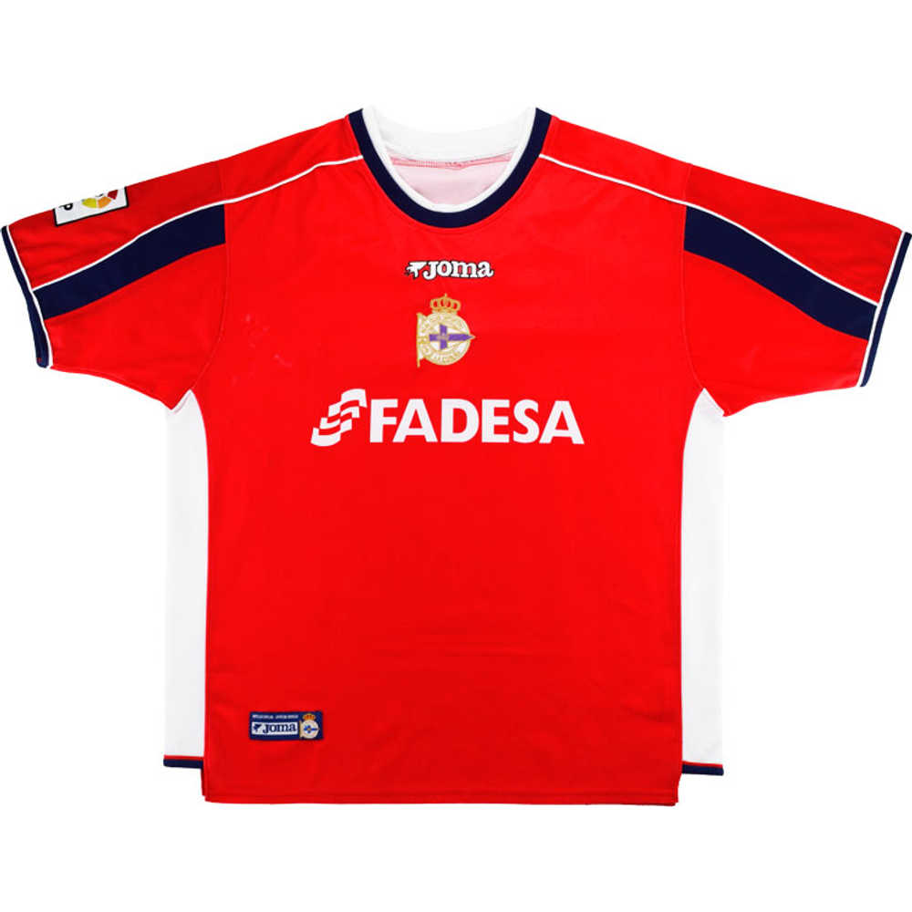 2002-03 Deportivo Third Shirt (Excellent) XL