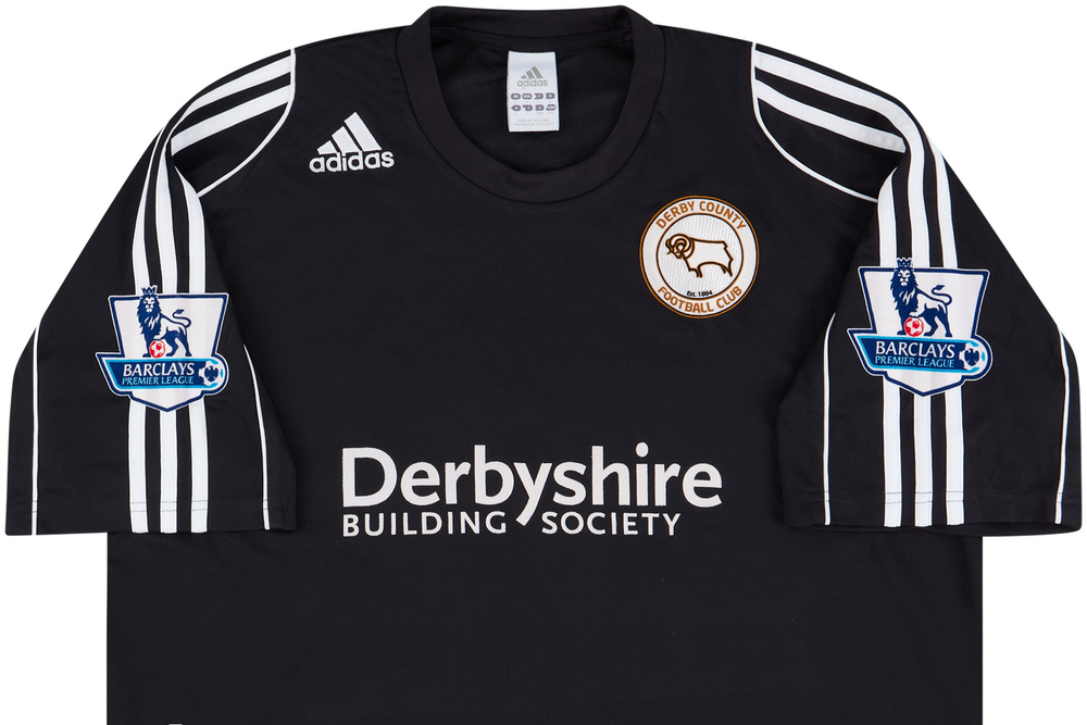 2007-08 Derby County Match Issue Away Shirt Macken #12 -Match Worn Shirts Derby Certified Match Worn