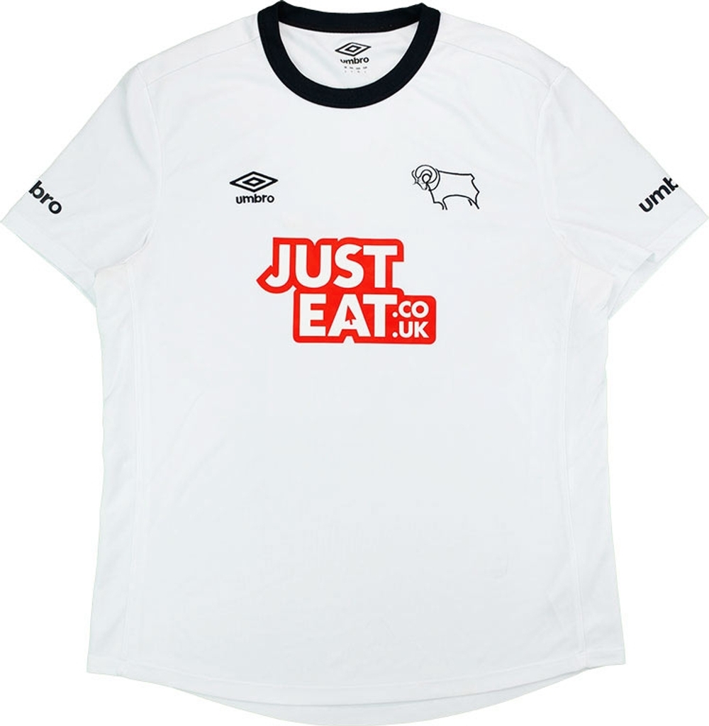 2014-15 Derby County Home Shirt (Excellent) S-Derby