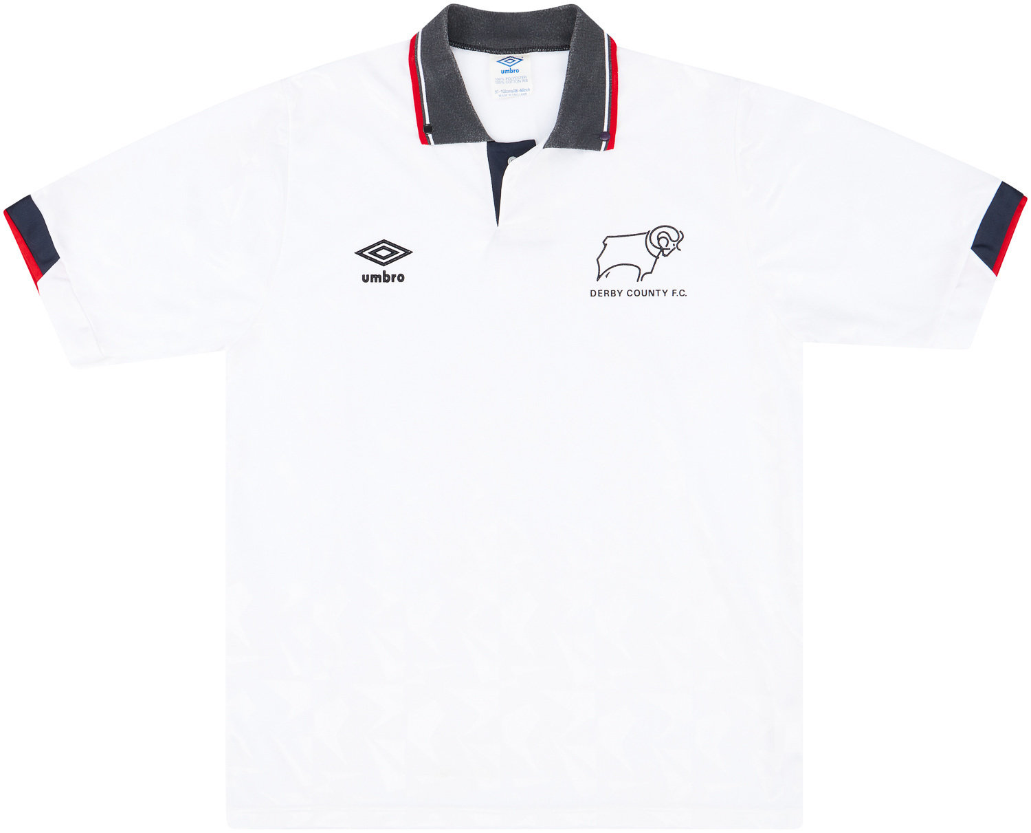 1989-91 Derby County Home Shirt