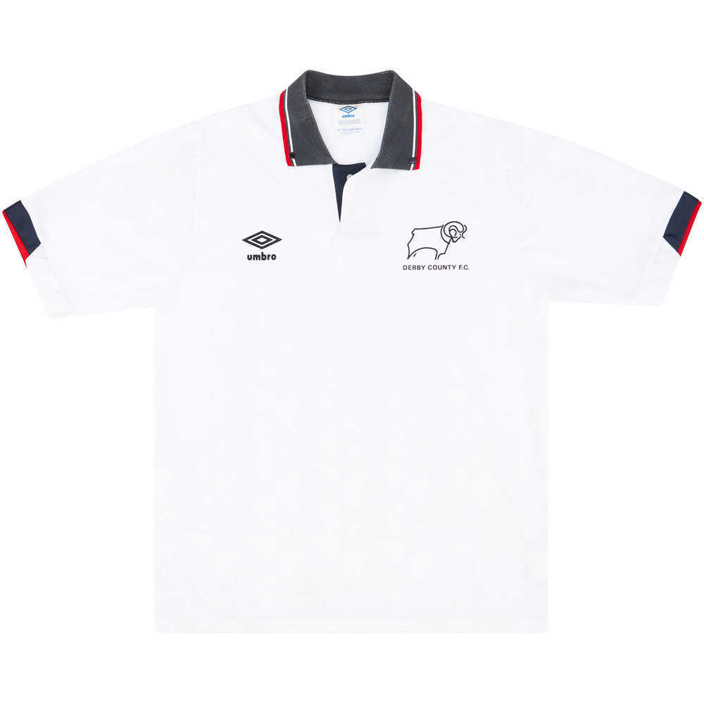 1989-91 Derby County Home Shirt (Excellent) M