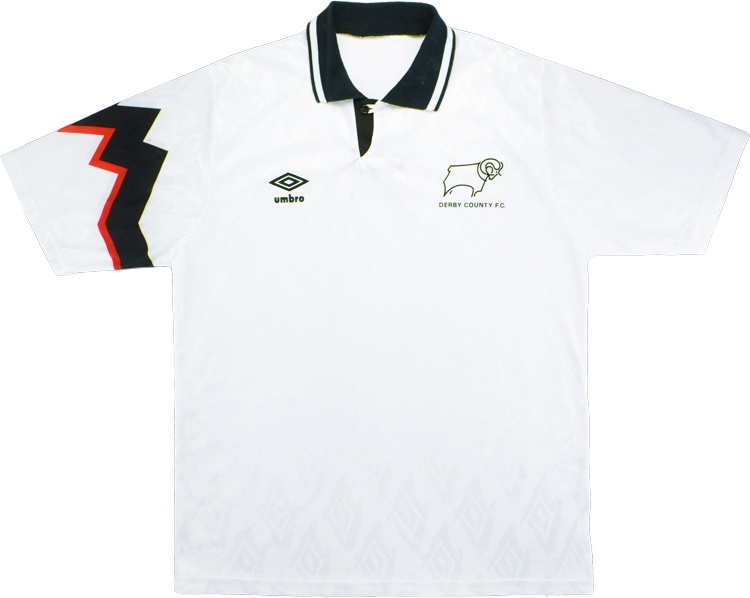 1991-93 Derby County Home Shirt - 8/10 - ()