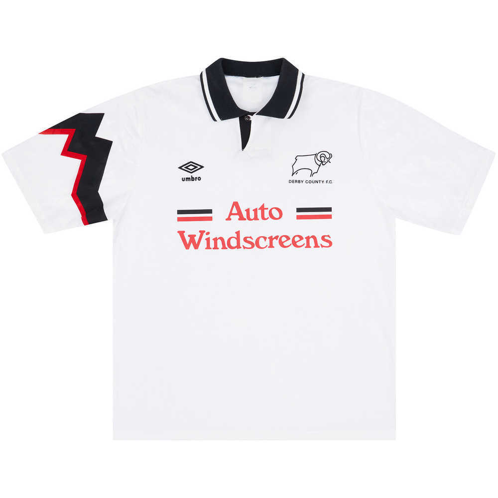 1991-93 Derby County Home Shirt (Excellent) L