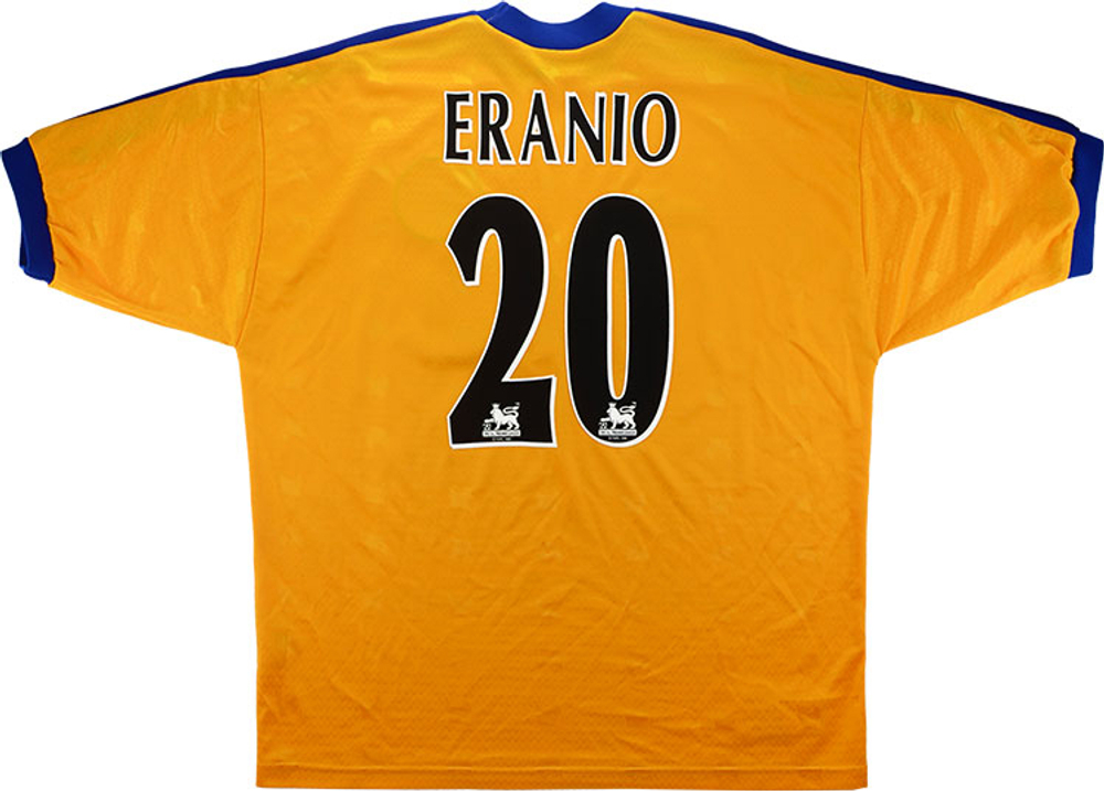 1997-98 Derby County Away Shirt Eranio #20 (Very Good) XXL-Names & Numbers Derby Cult Heroes Names & Numbers Derby Cult Heroes