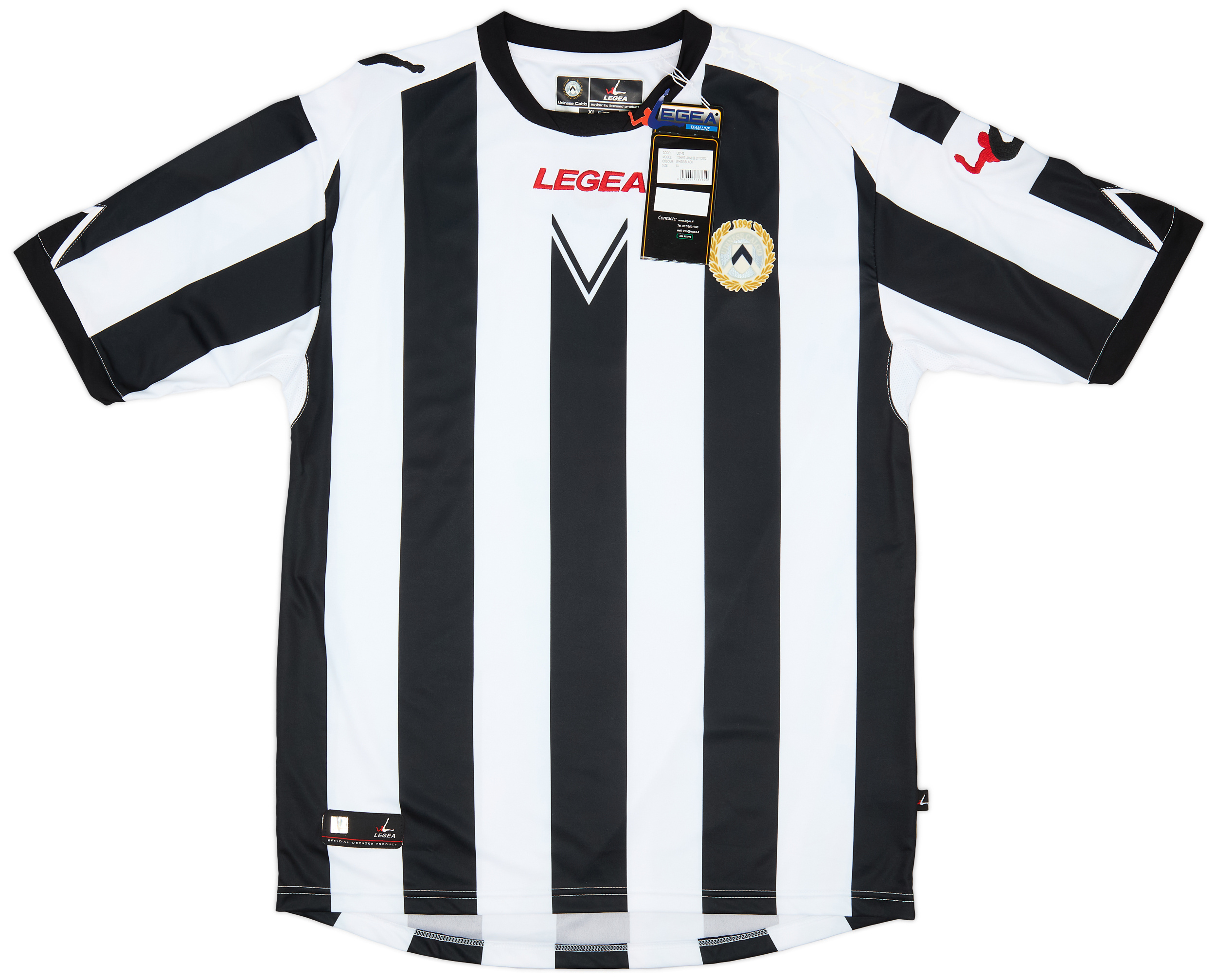 2011-12 Udinese Home Shirt - 8/10 - ()