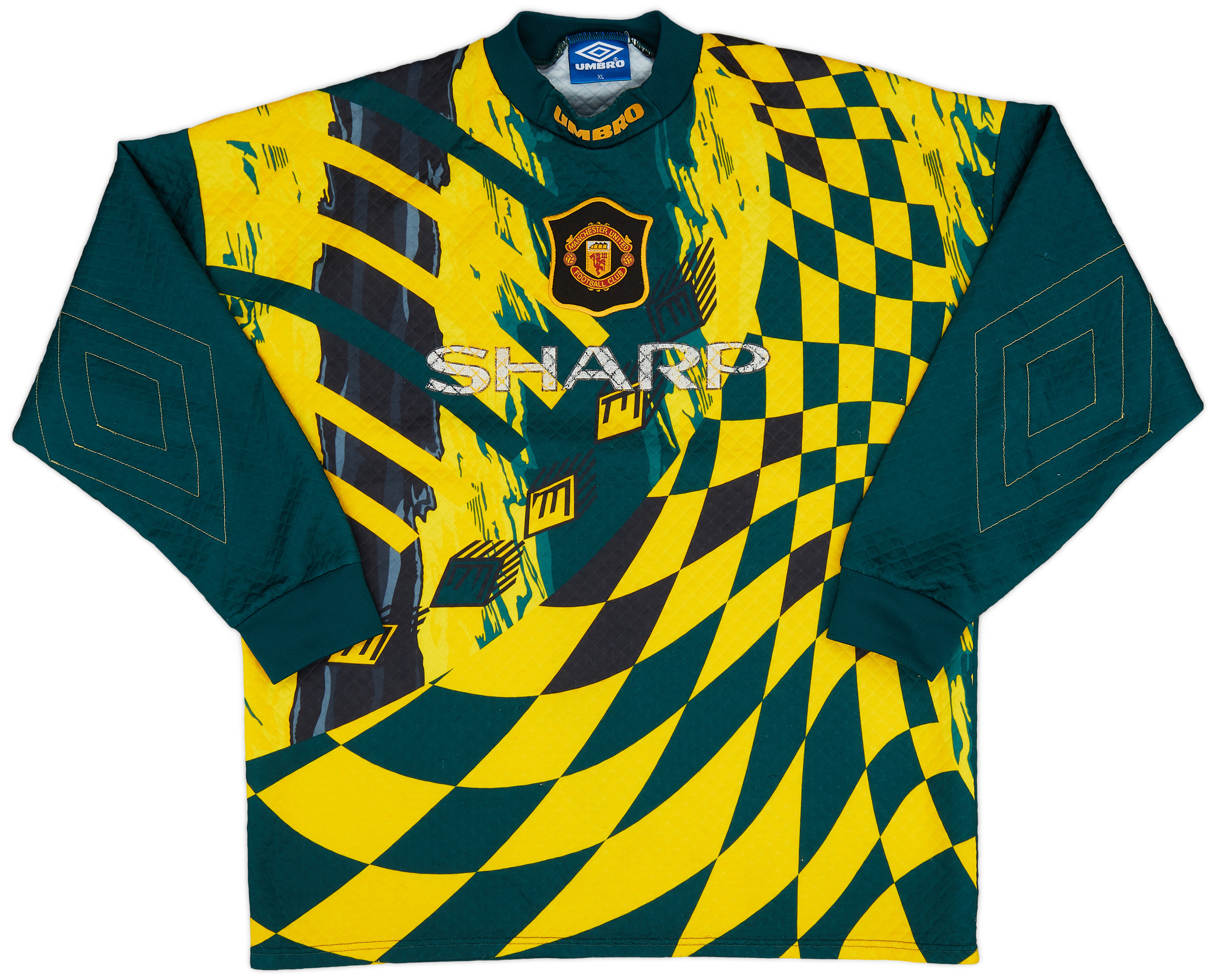 1994-96 Manchester United GK Shirt - 7/10 - ()