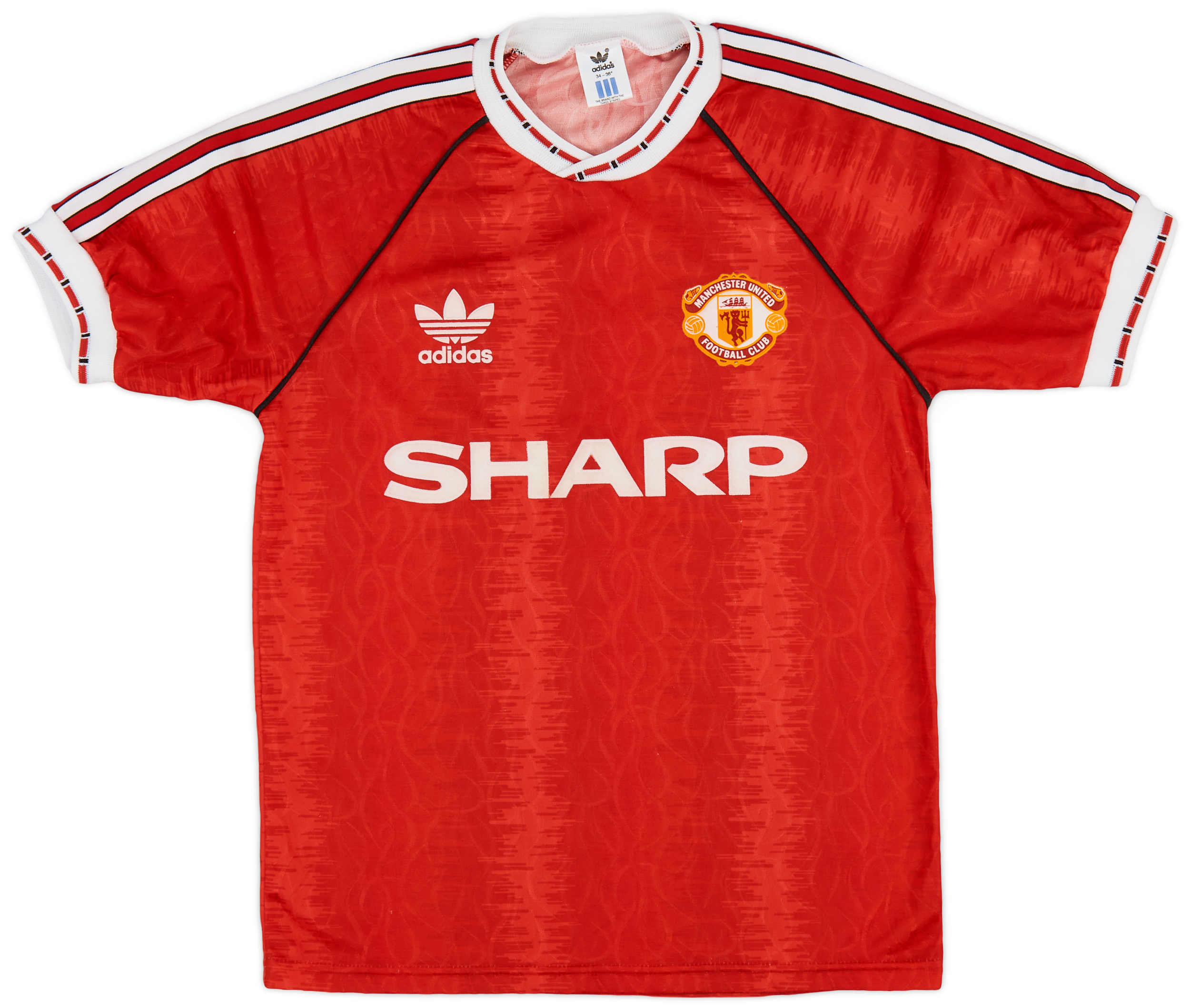1990-92 Manchester United Home Shirt - 9/10 - ()