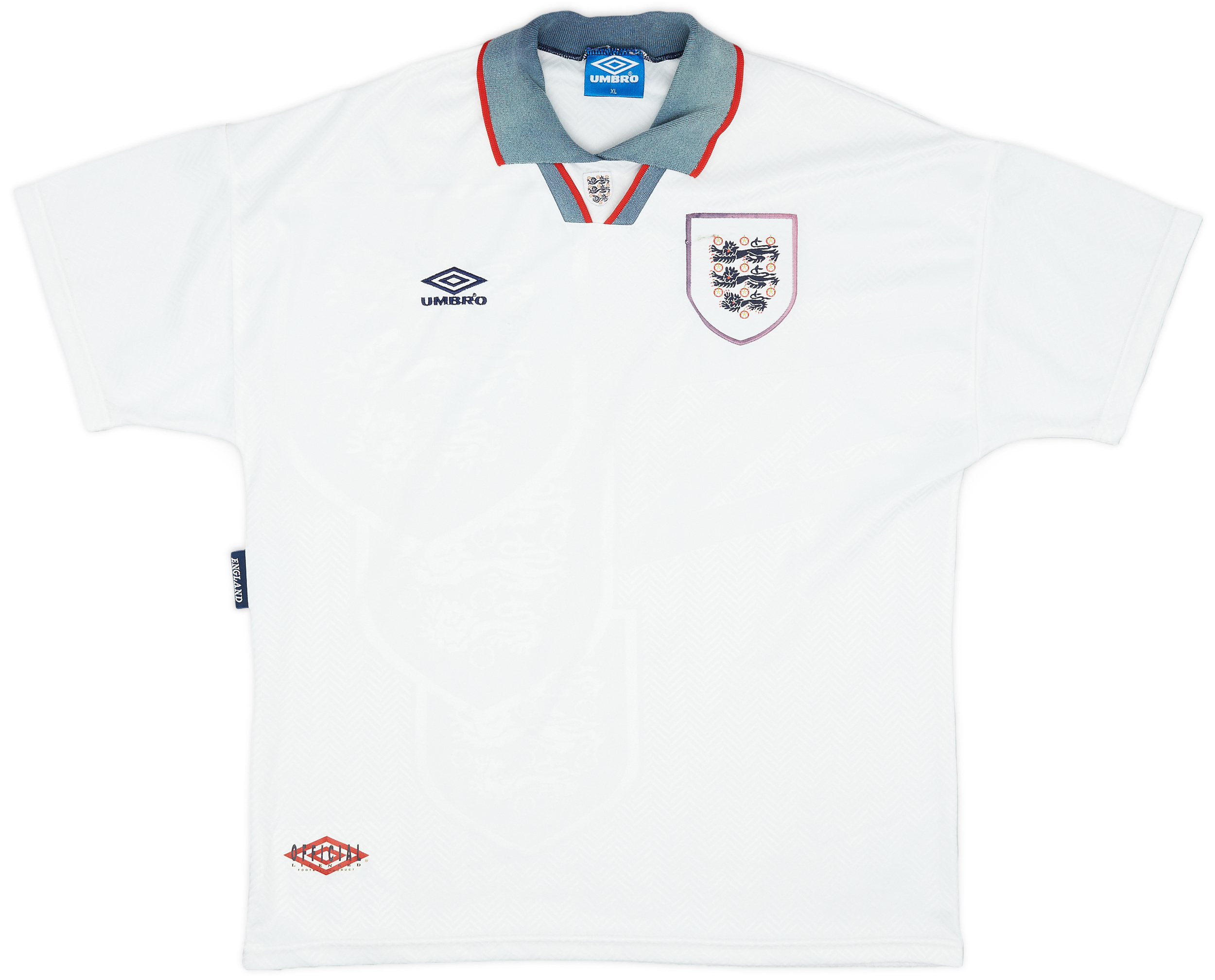 1993-95 England Home Shirt - 5/10 - ()