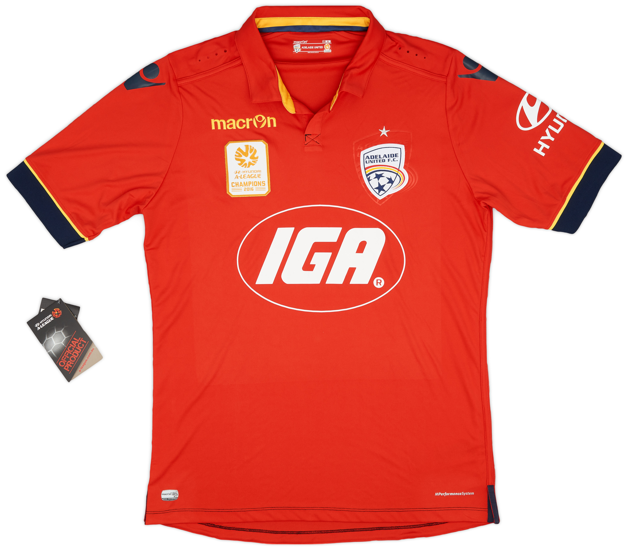 2016-17 Adelaide United Authenic Home Shirt ()