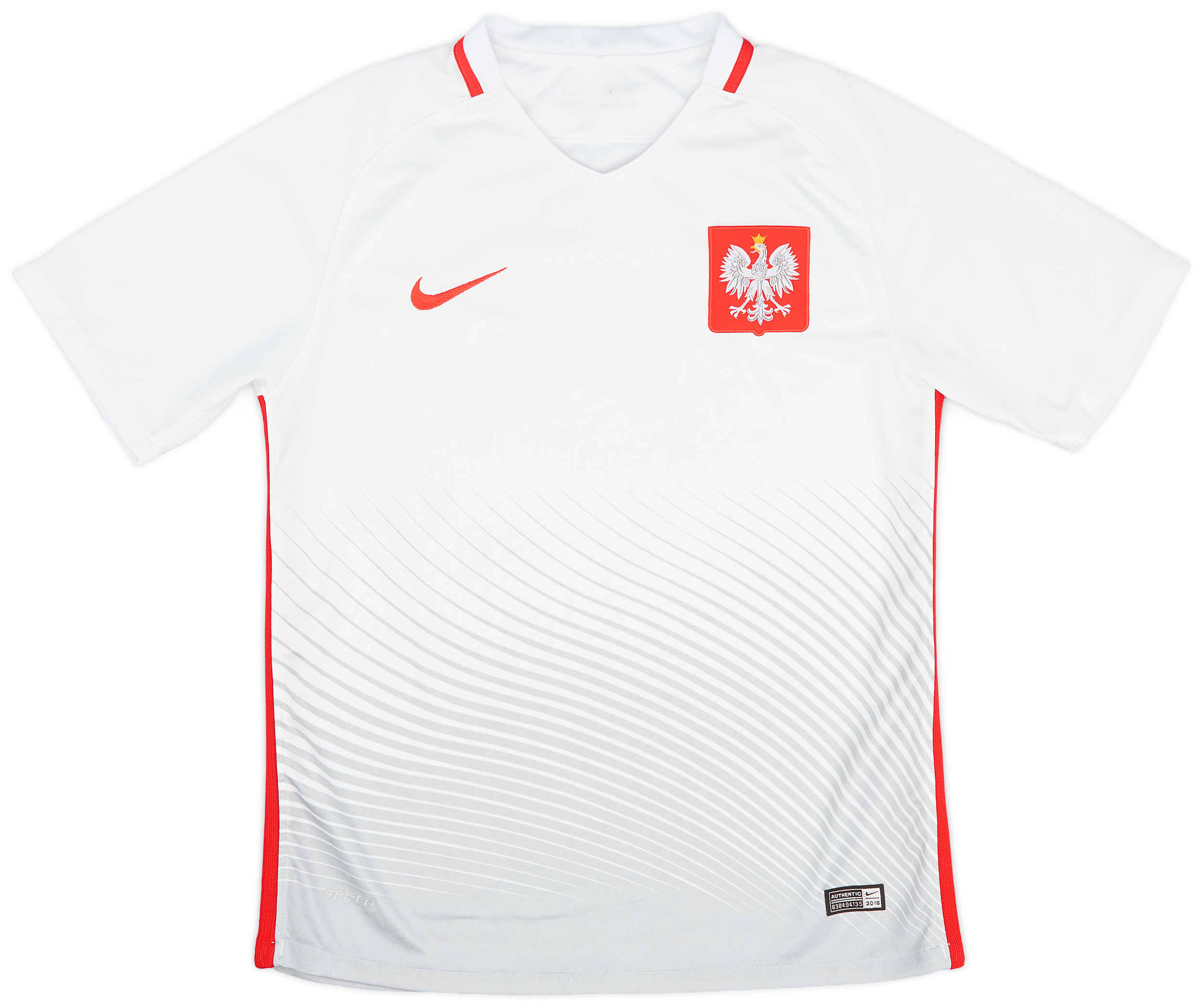 2016-18 Poland Home Shirt - 7/10 - ()