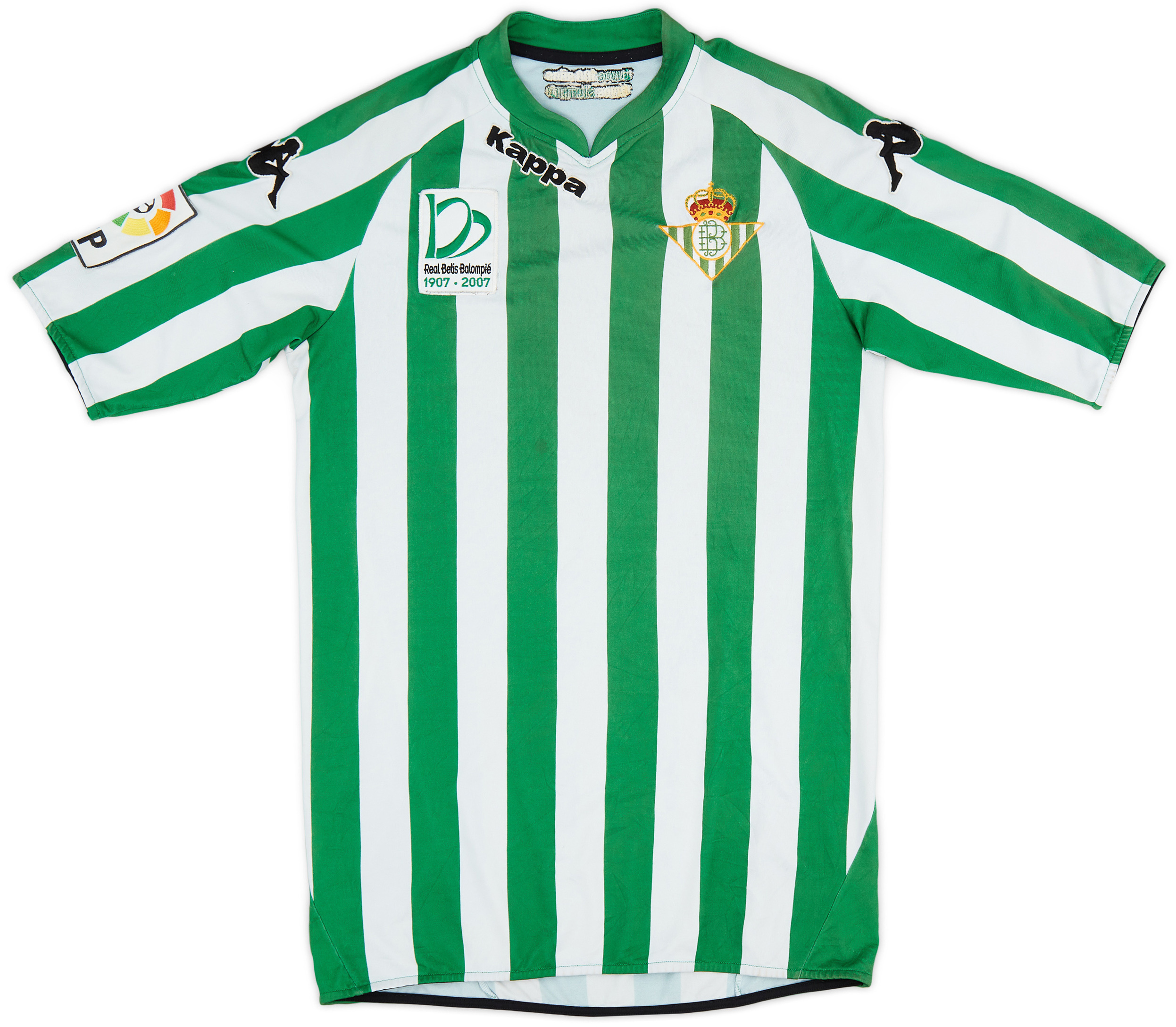 2007-08 Real Betis 'Centenary' Home Shirt - 9/10 - ()