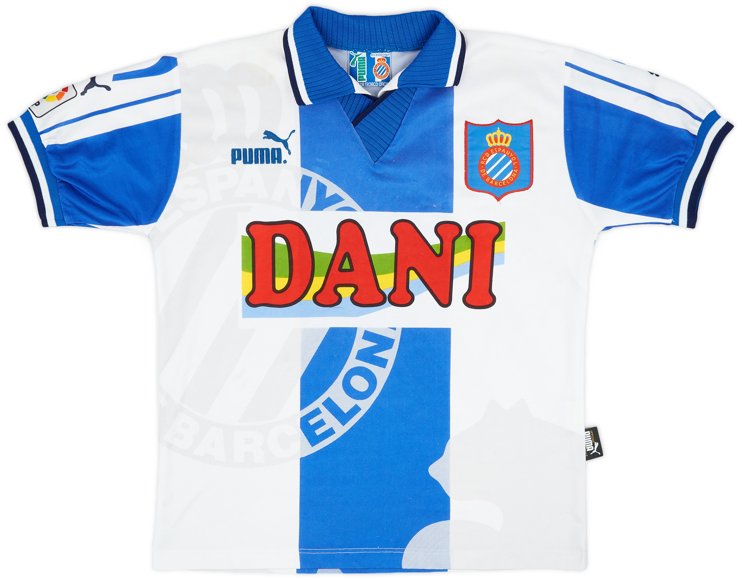 1997-98 Espanyol Home Shirt - 6/10 - ()