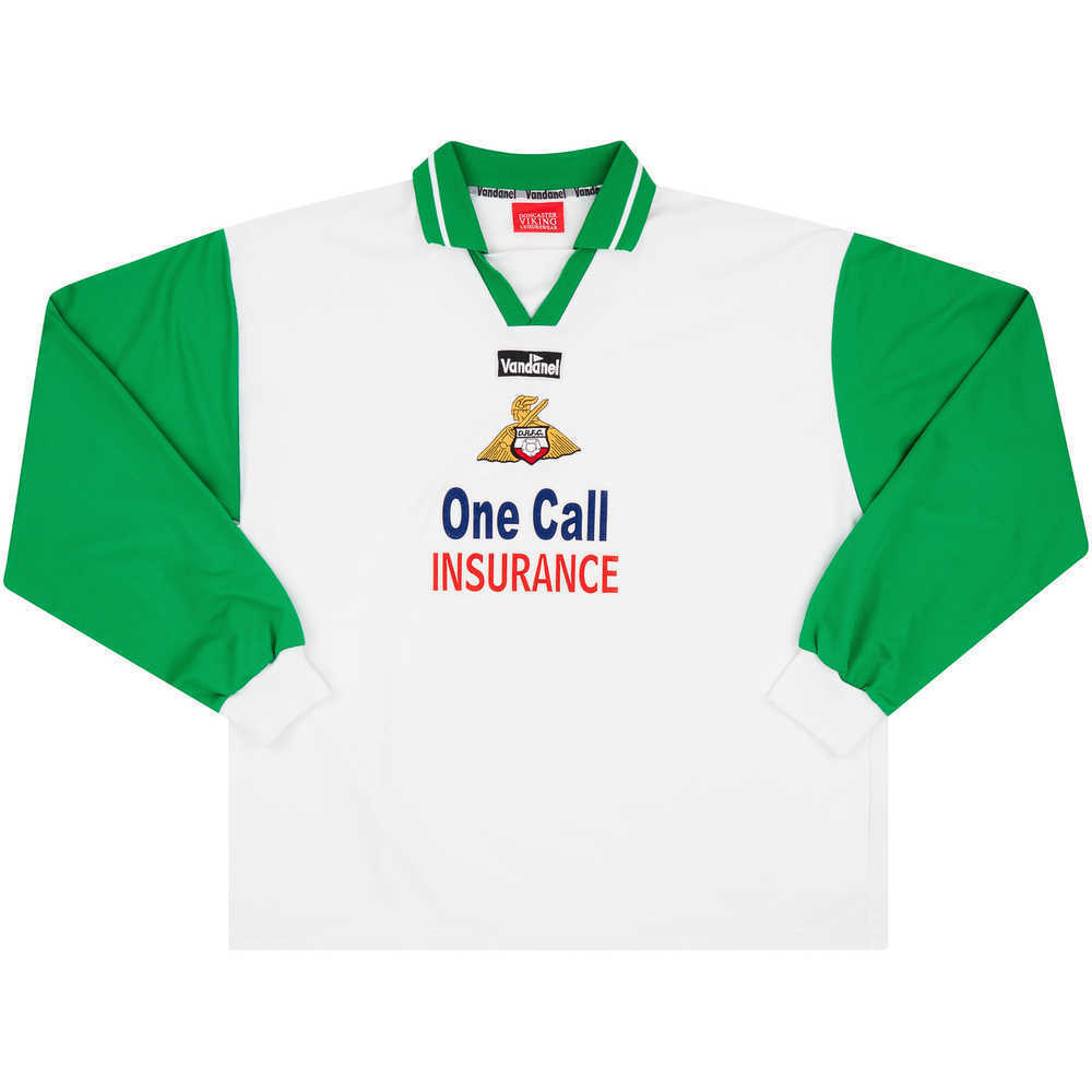 2001-02 Doncaster Rovers Away L/S Shirt (Excellent) 3XL