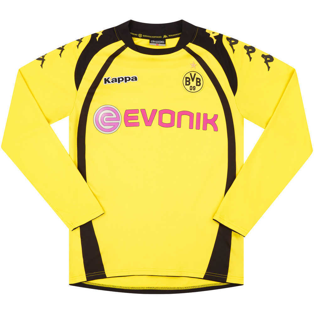 2009-10 Dortmund Home L/S Shirt (Excellent) M