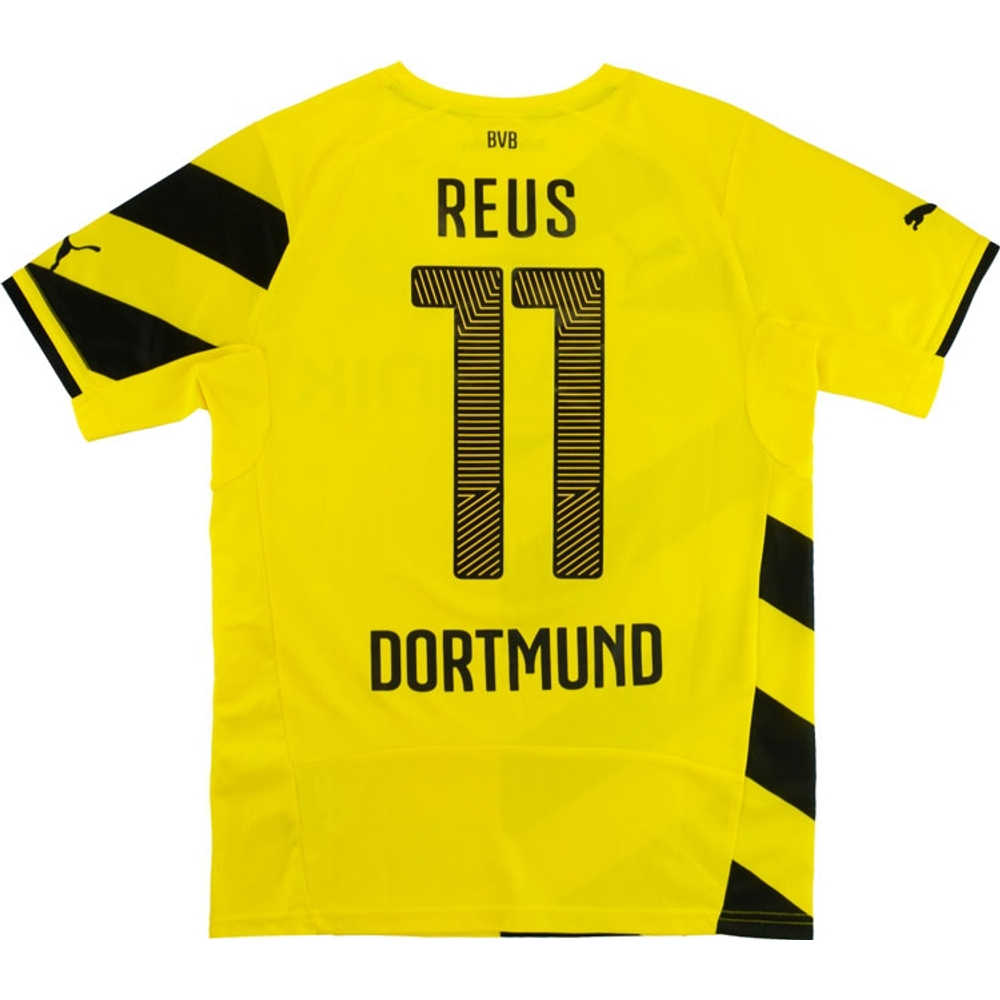 2014-15 Dortmund Home Shirt Reus #11 (Excellent) M