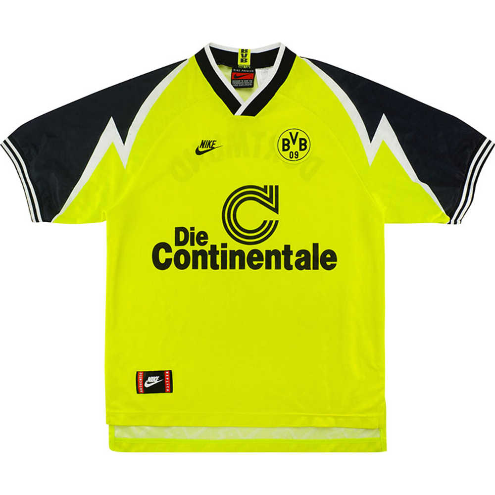 1995-96 Dortmund Home Shirt (Excellent) M