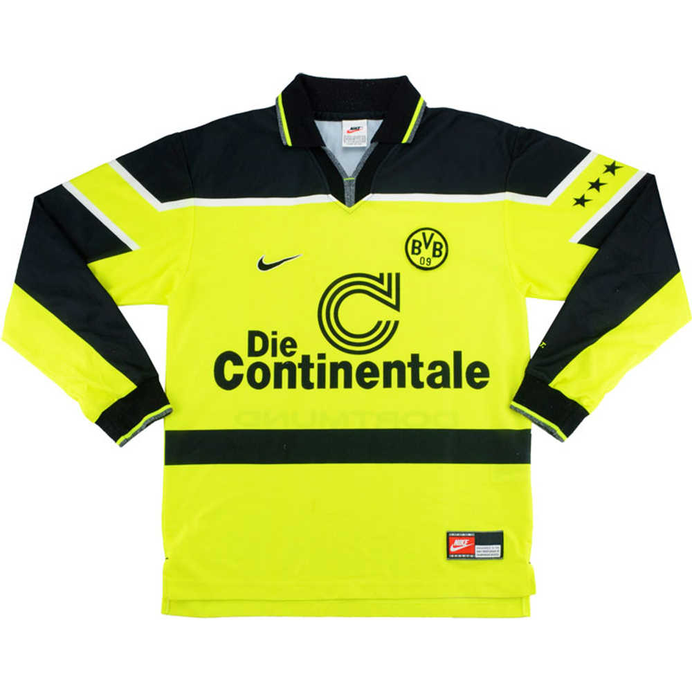 1997 Dortmund Home L/S Shirt (Very Good) L