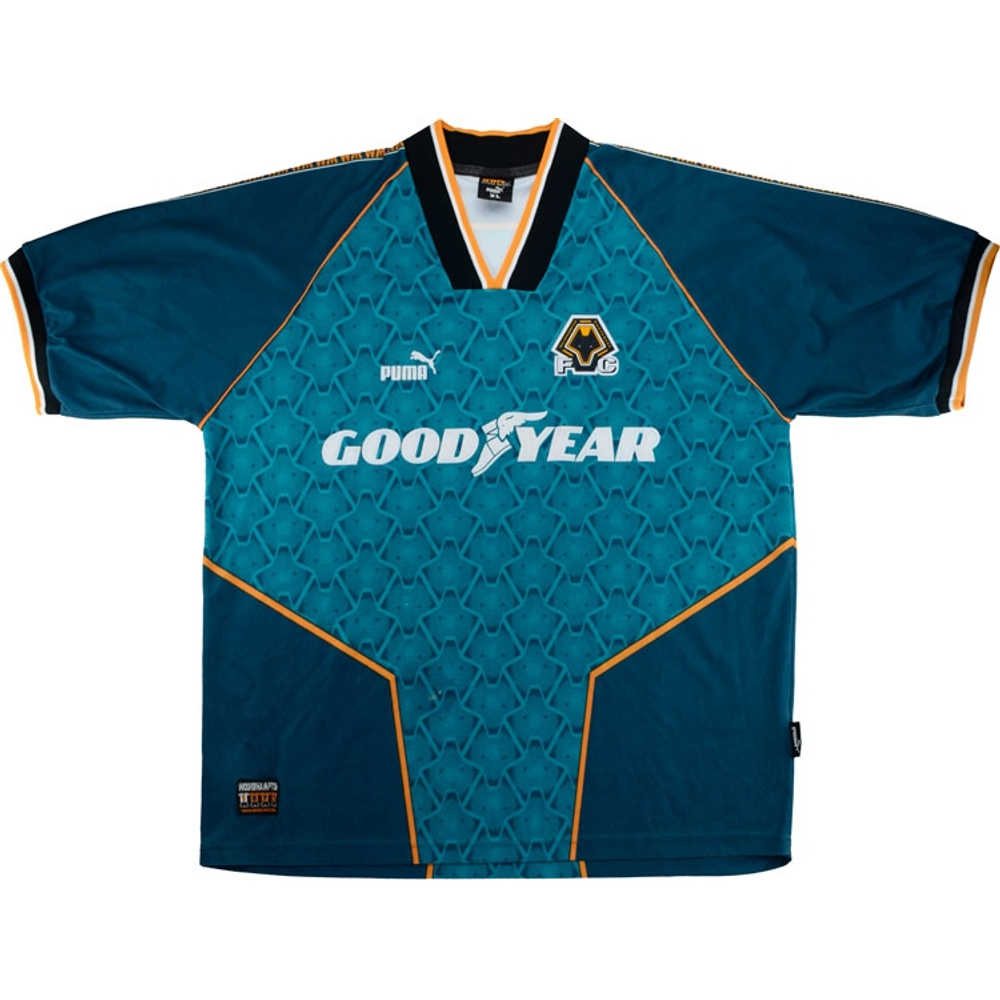 1996-97 Wolves Away Shirt (Very Good) S