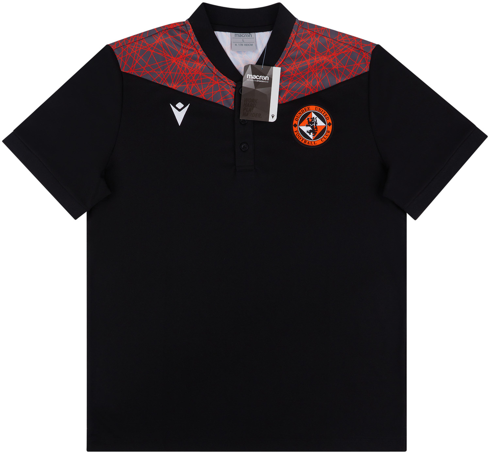 2020-21 Dundee United Macron Travel Polo T-Shirt *BNIB*